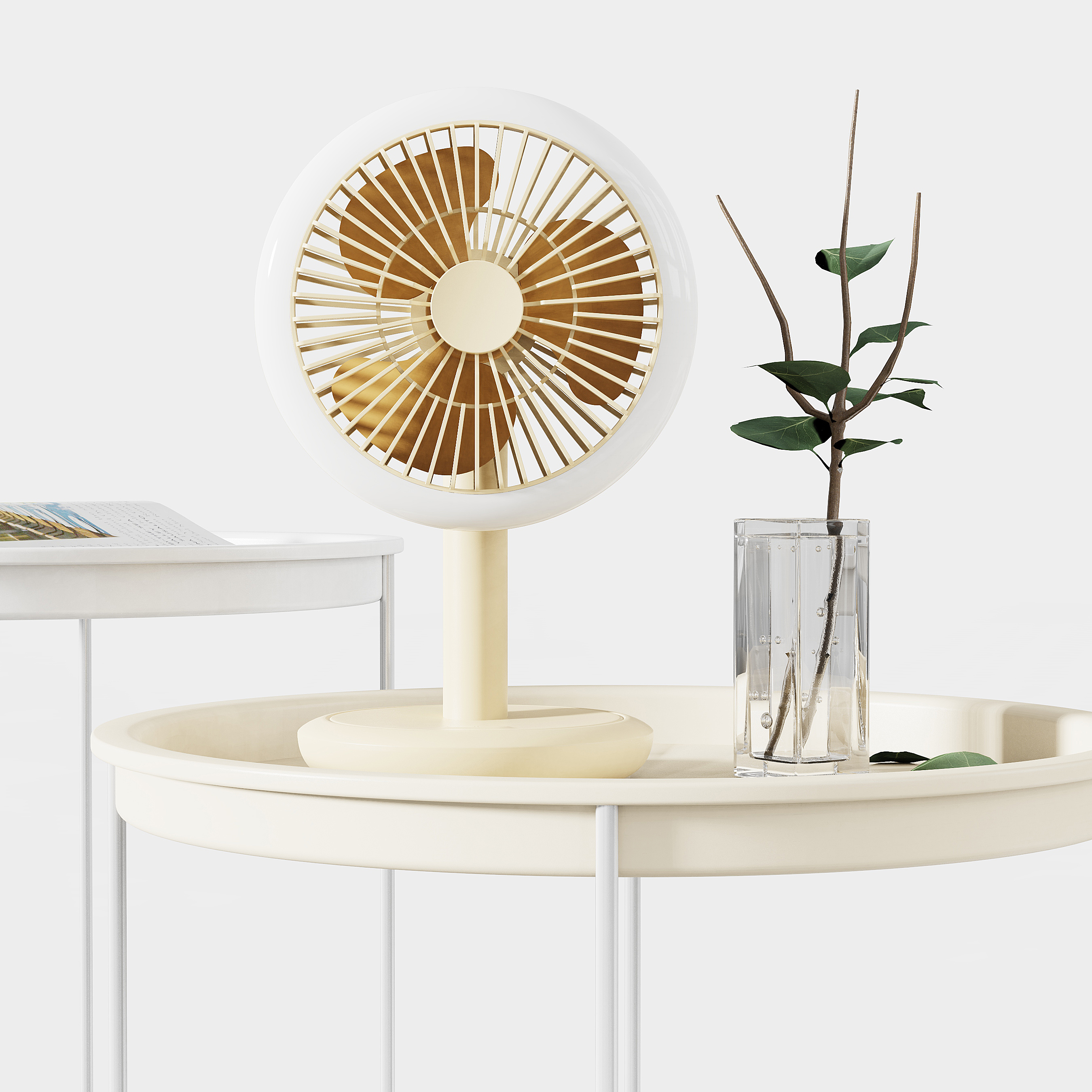 Small fan，Fan，Desktop small fan，Night light，