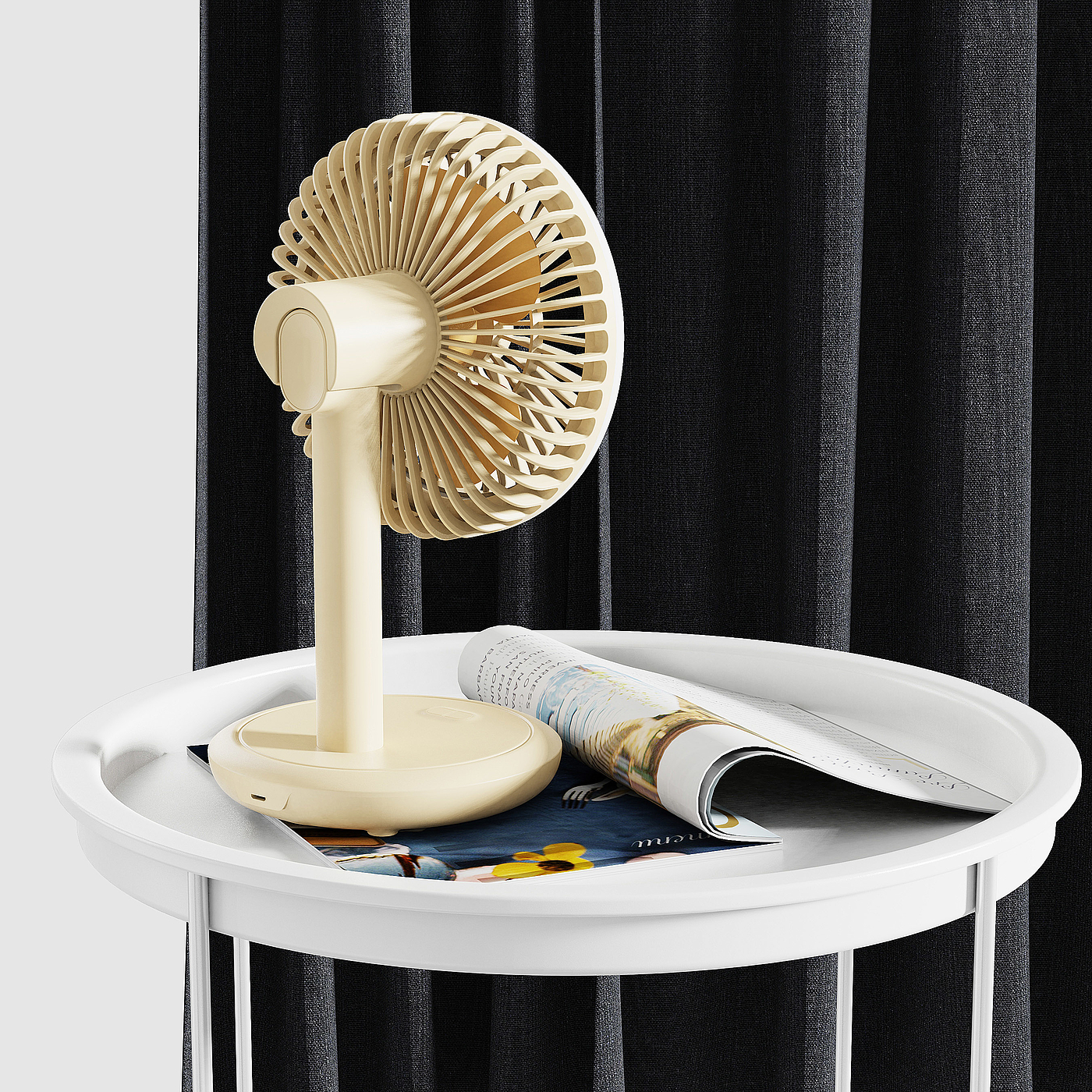 Small fan，Fan，Desktop small fan，Night light，