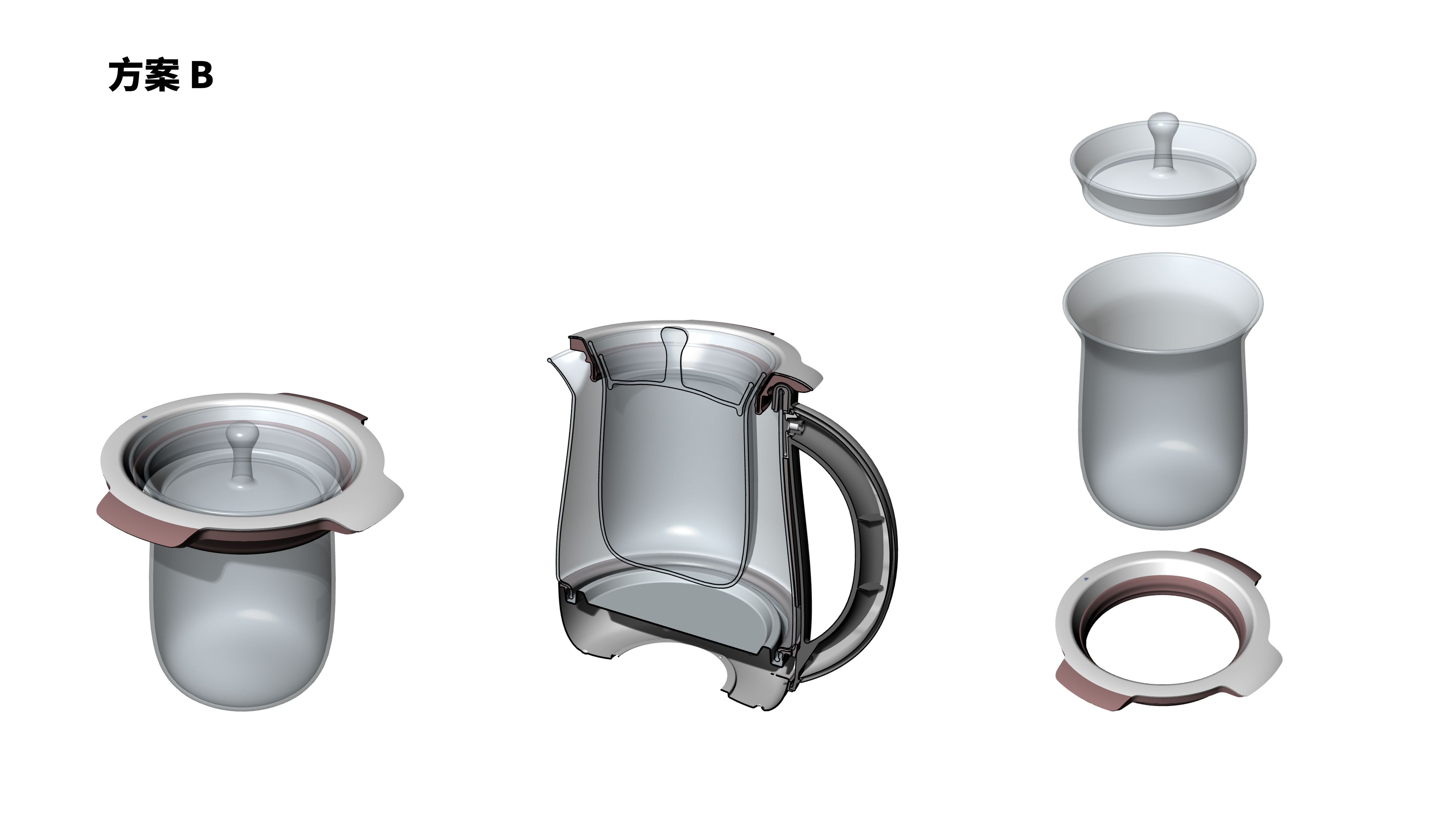 industrial design，household electrical appliances，BUYDEEM，product design，Health pot，Stew，