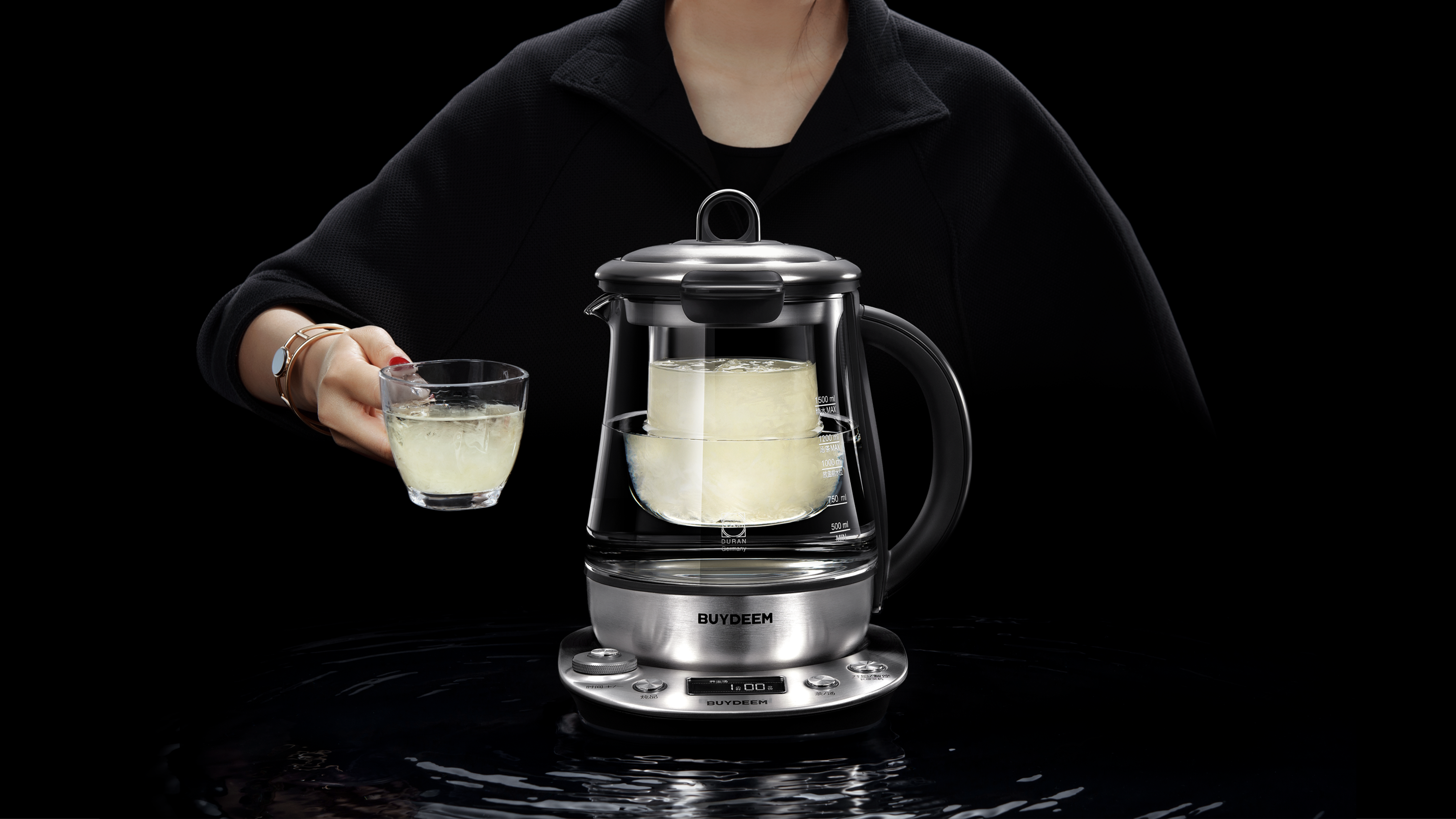 industrial design，household electrical appliances，BUYDEEM，product design，Health pot，Stew，