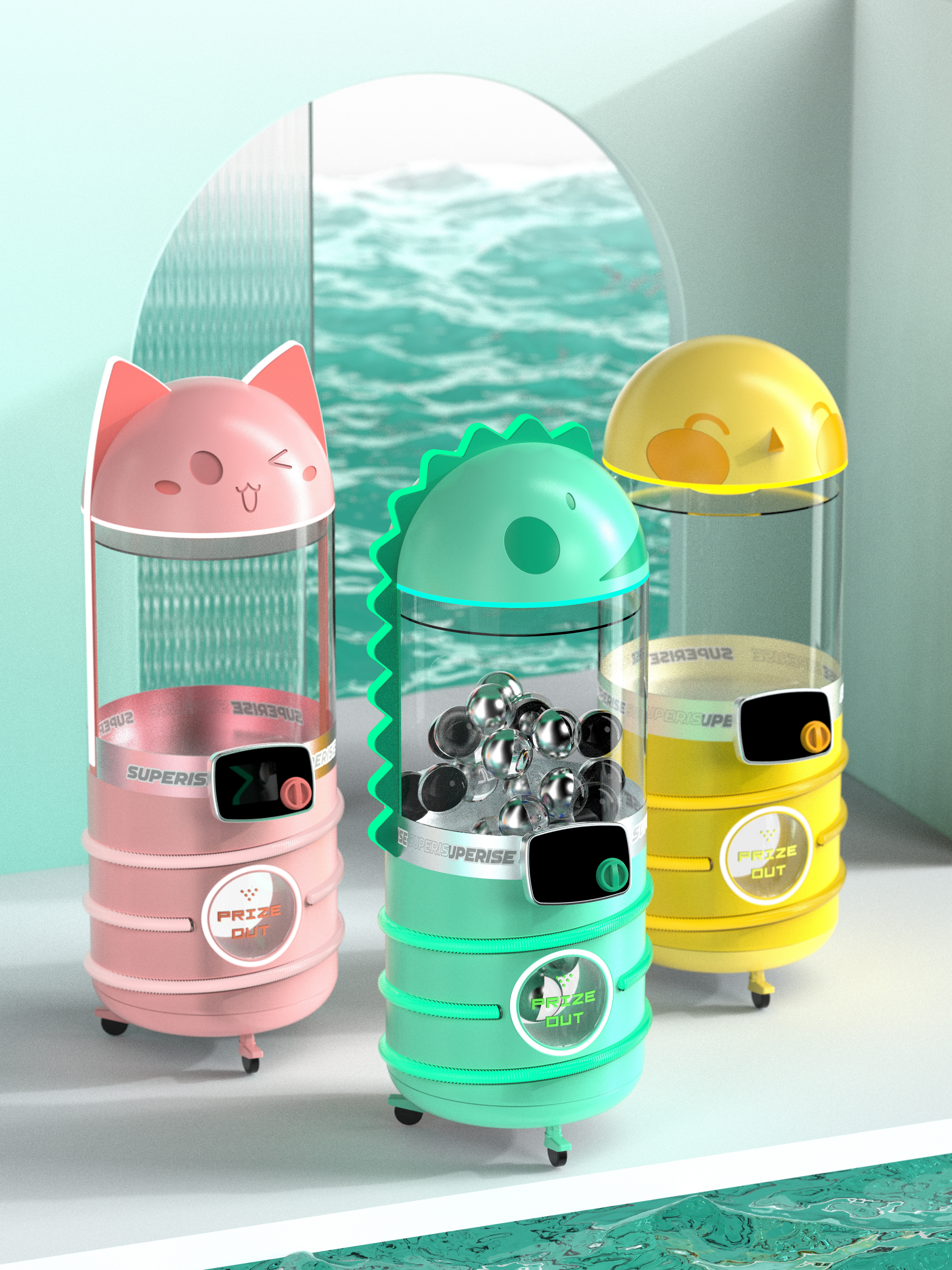 Egg twisting machine，Doll machine，Toys，animal，Macaroon，