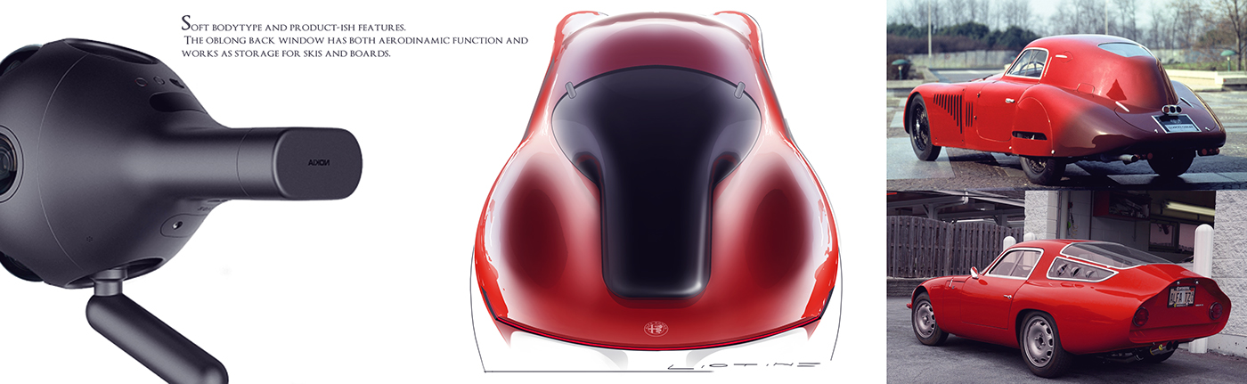 automobile，vehicle，alpha，Hand drawn，sai ，