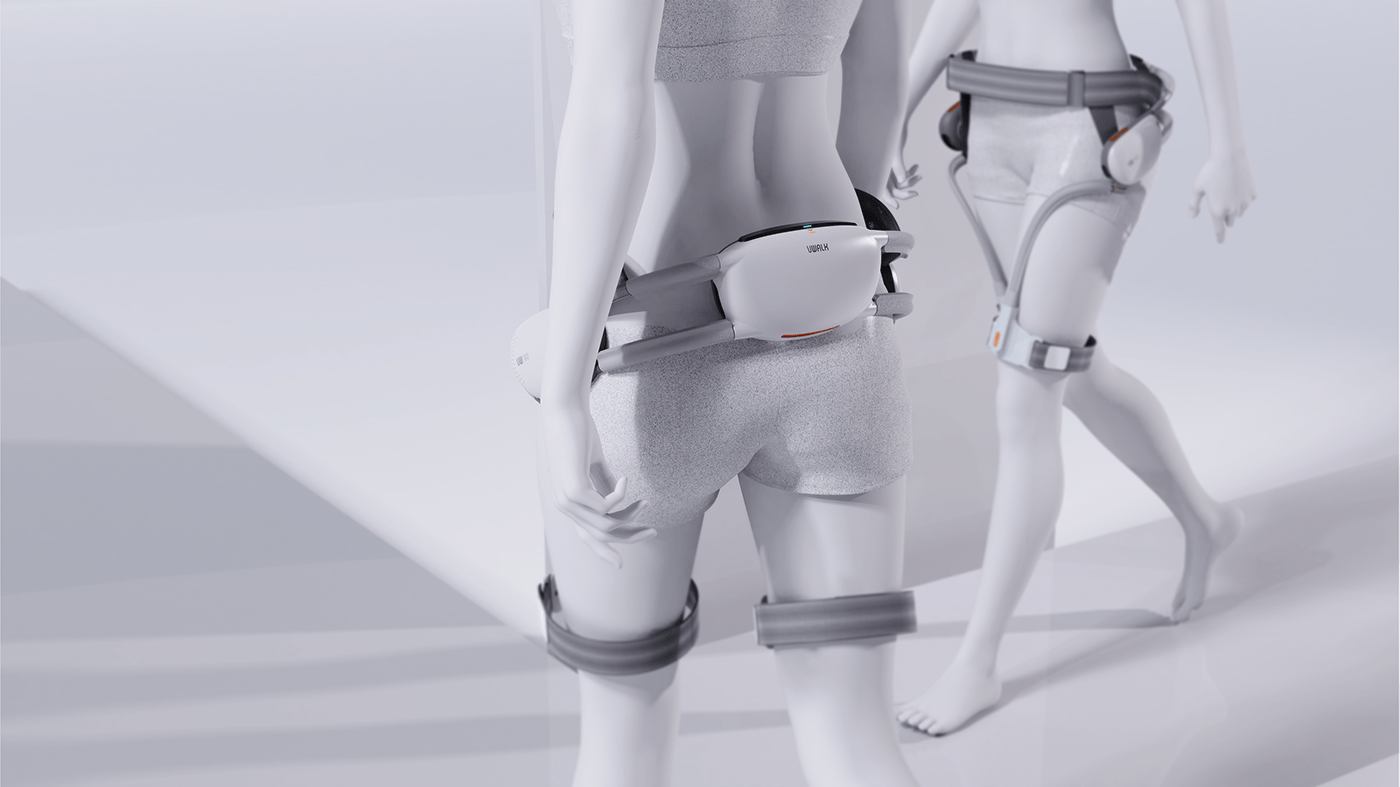 artificial intelligence，Smart wear，Wear exoskeleton，Ergonomics，walking robot，
