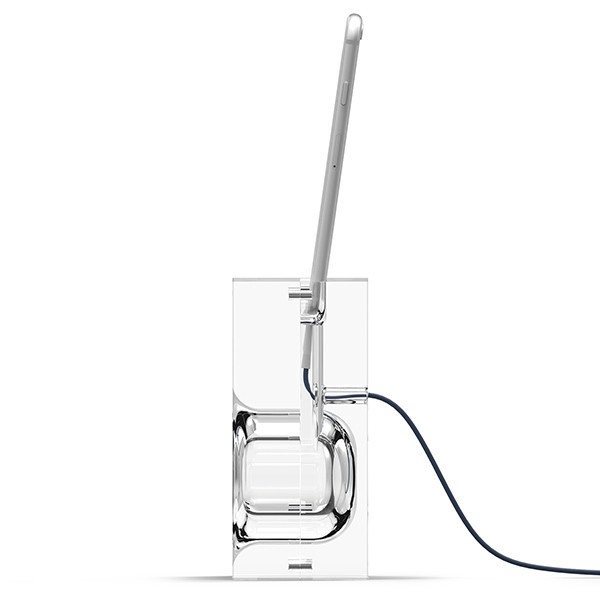 mobile phone，Bracket，charge，transparent，Glass，