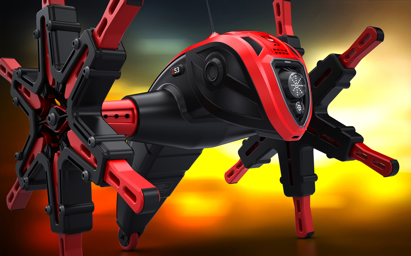 Toys，remote control，robot，running，