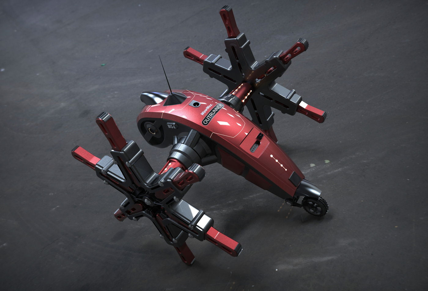 Toys，remote control，robot，running，