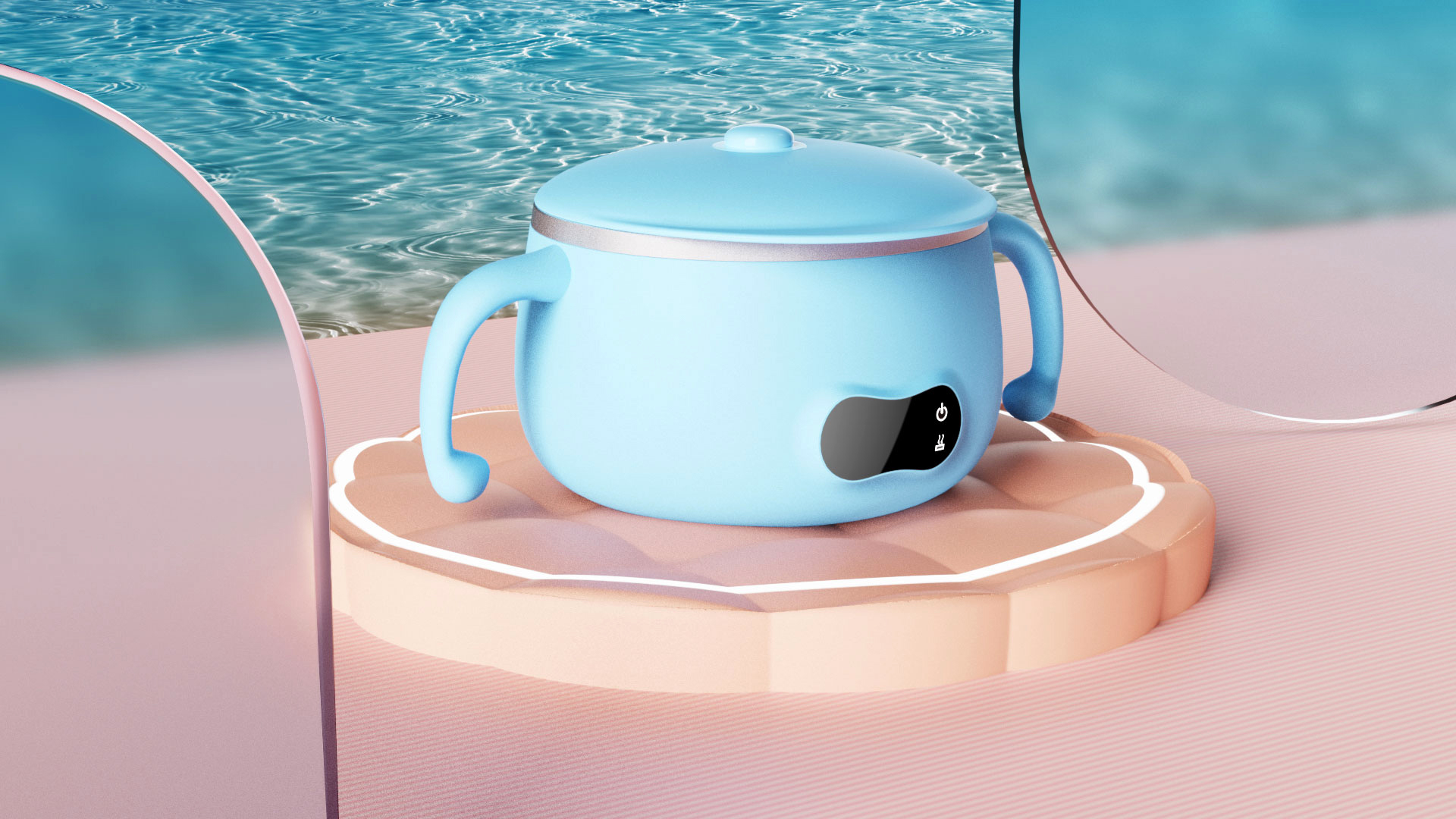 Children's thermostatic bowl，