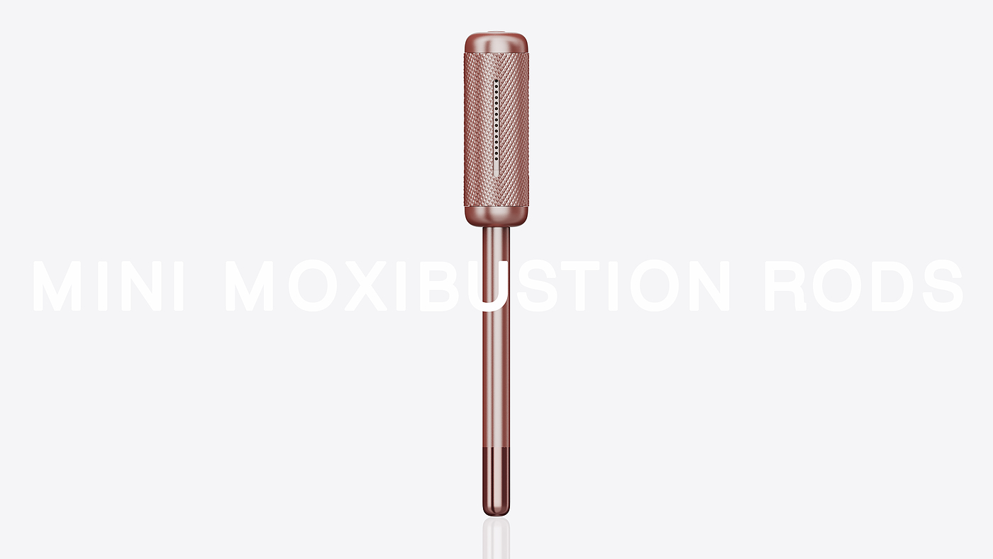 Traditional moxibustion，Knurled design，Compact and portable，be younger，To the sense of tools，