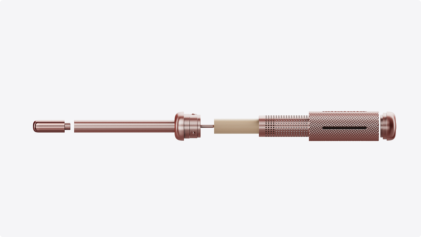 Traditional moxibustion，Knurled design，Compact and portable，be younger，To the sense of tools，