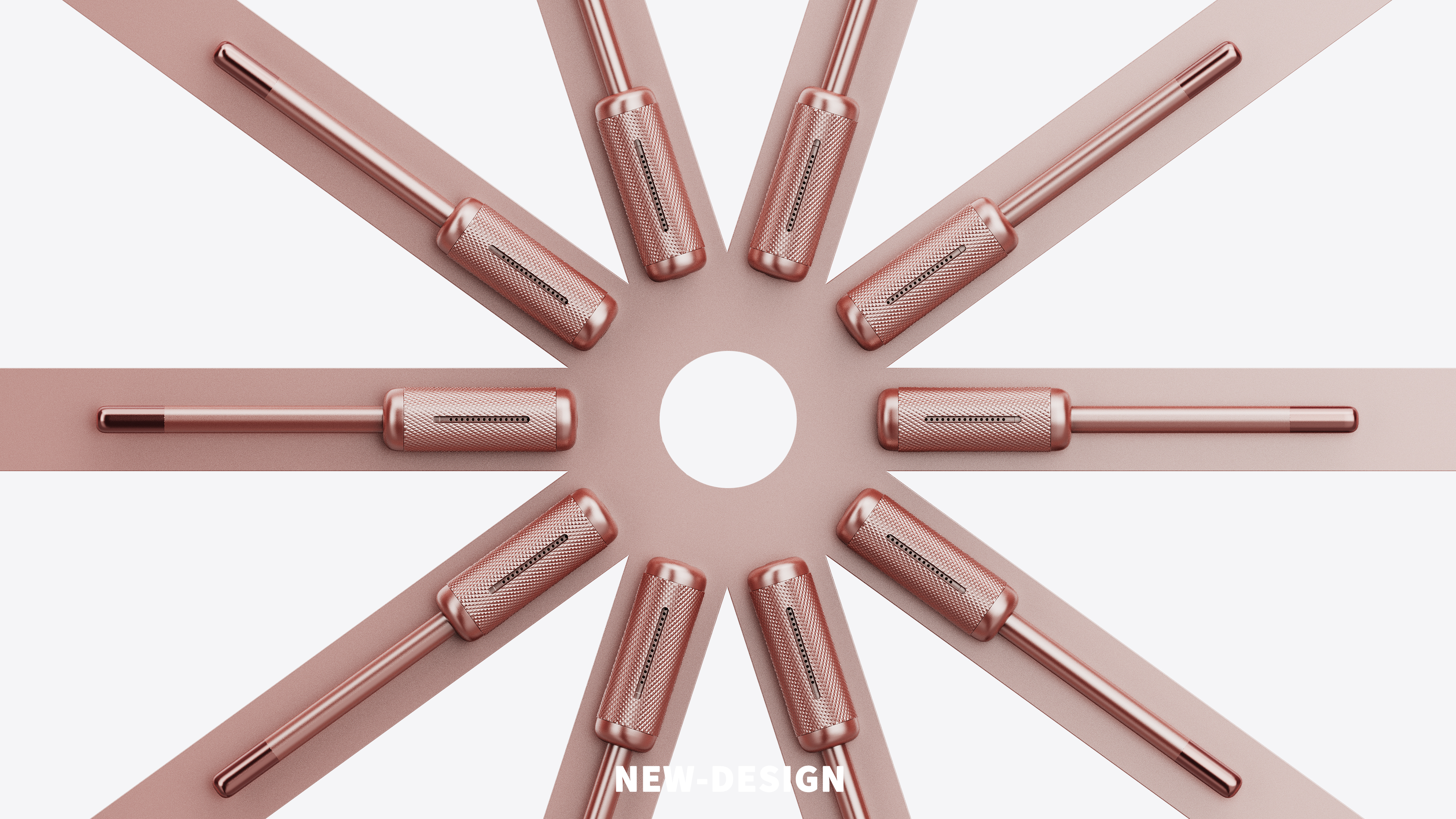 Traditional moxibustion，Knurled design，Compact and portable，be younger，To the sense of tools，