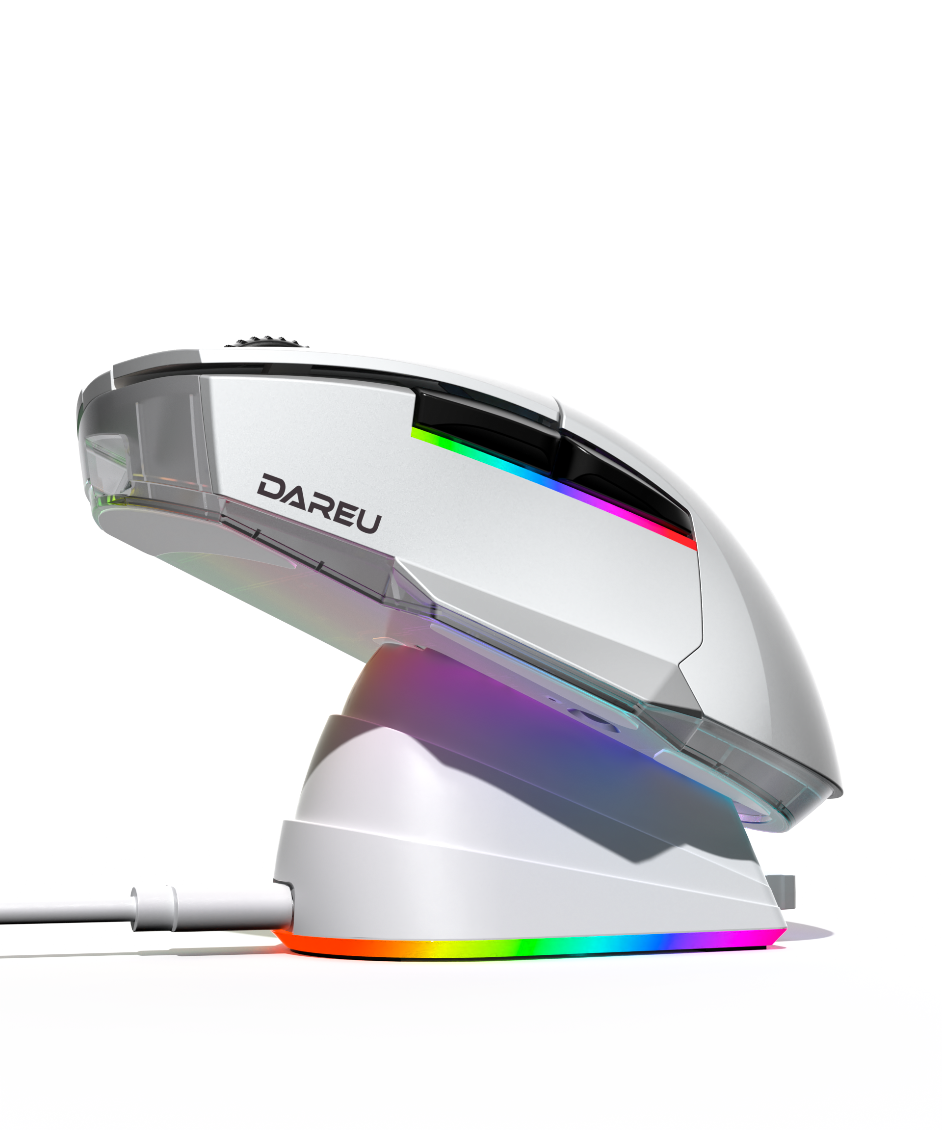 Daryou，Gaming Mouse，Bluetooth Mouse ，RGB，transparent，Wireless mouse，