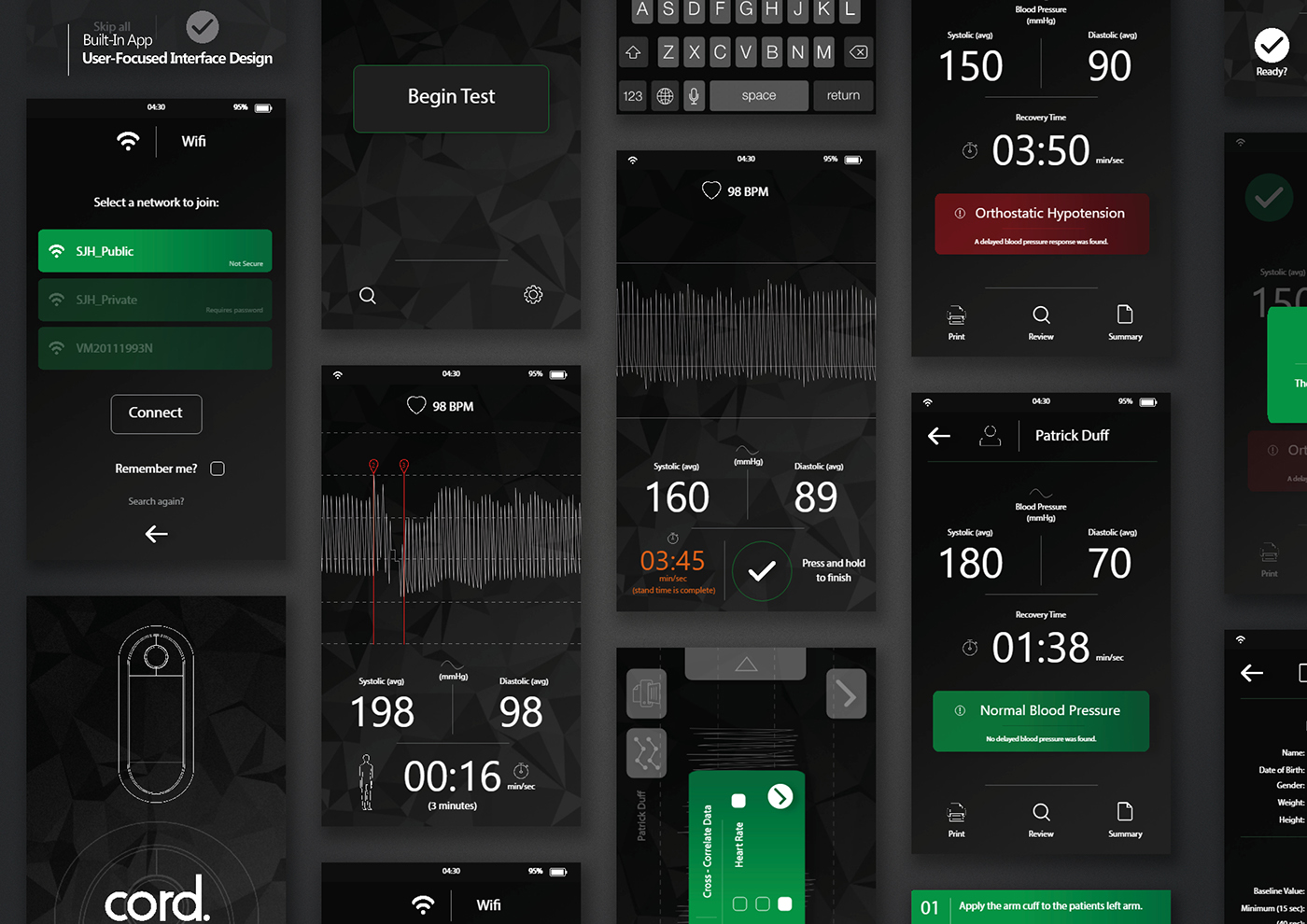 blood pressure，heart rate，if，