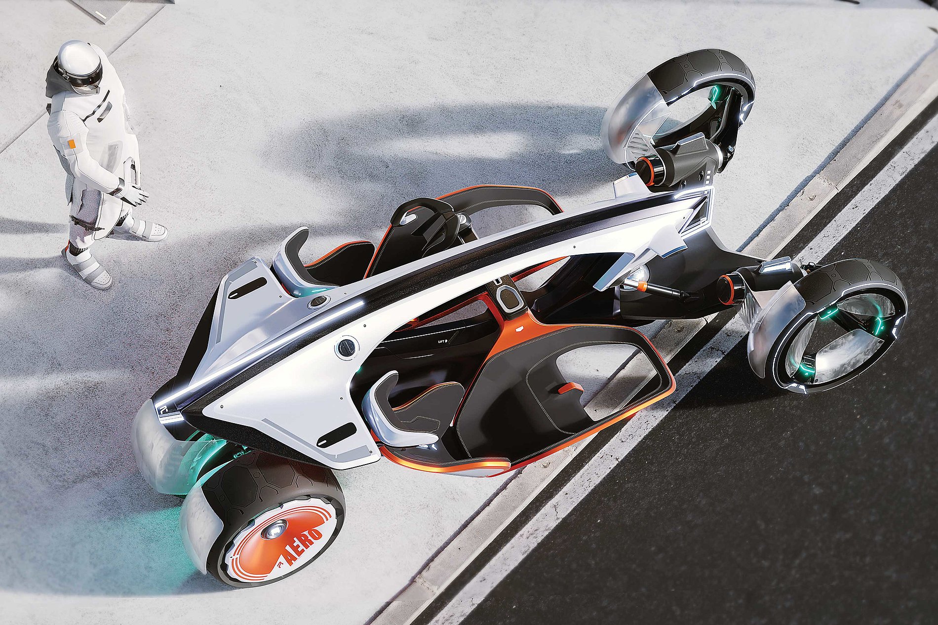 2022 Red Dot Design Concept Award，Transportation and Transportation，Mobility & Transportation，