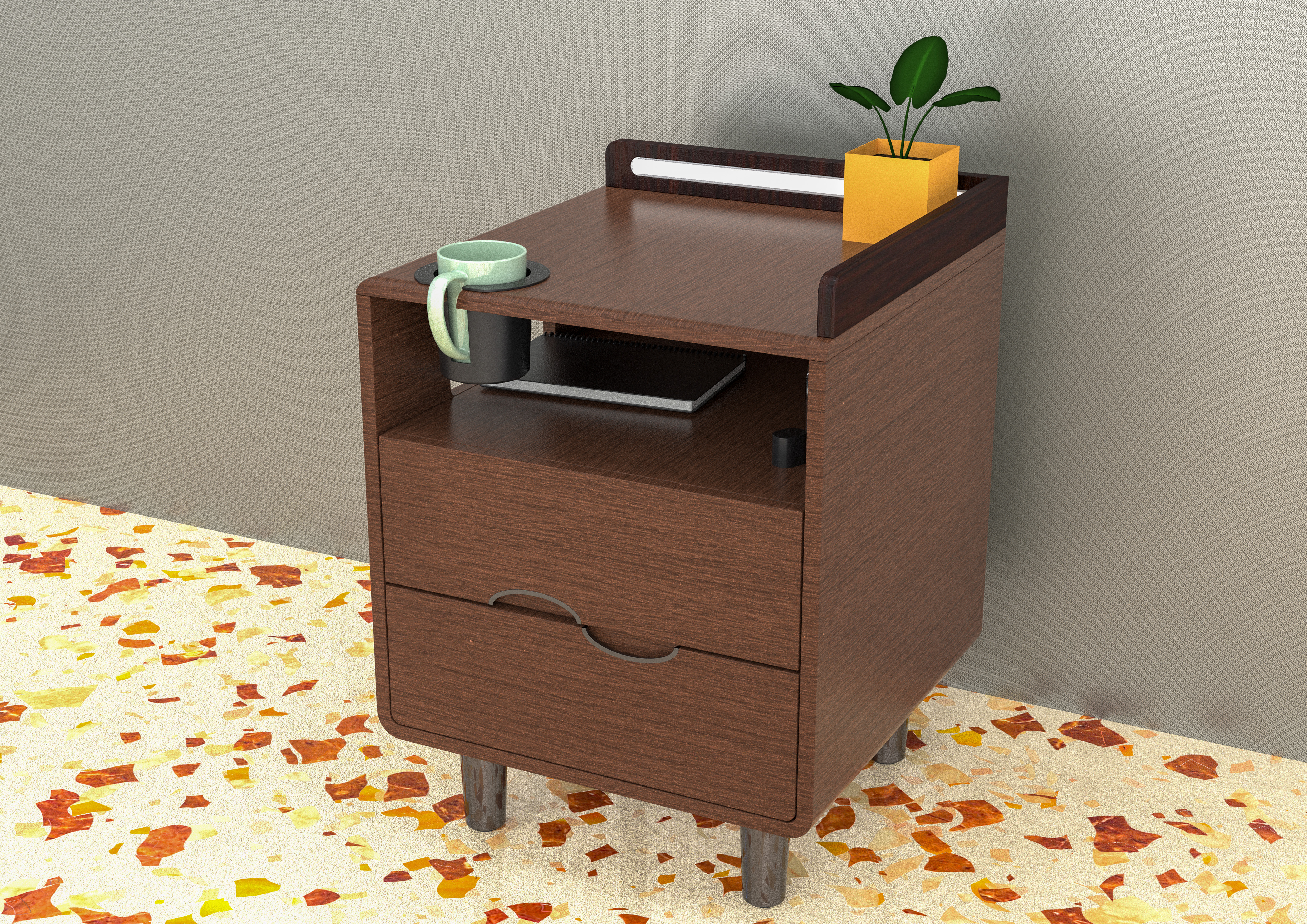 bedside cupboard，furniture，