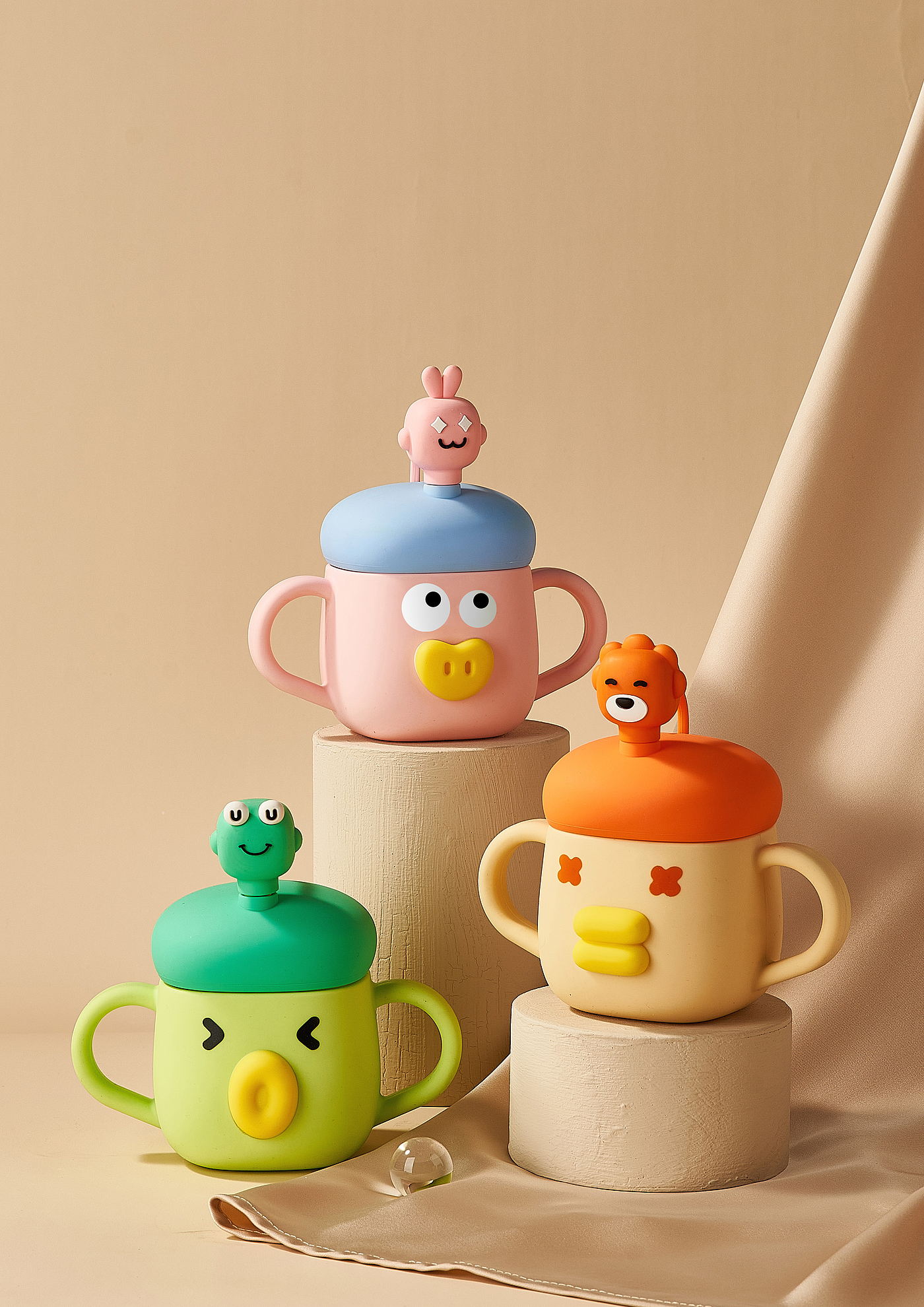 milk cup，Glass，Water cup，Straw cup，Direct drinking cup，silica gel，lovely，drink water，