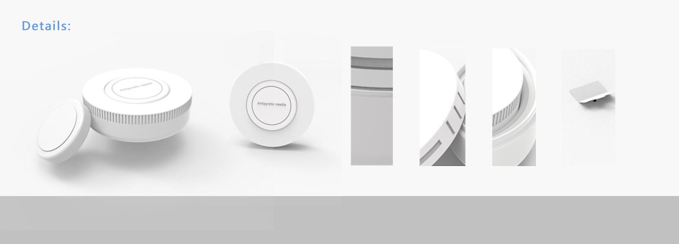 Portable，product design，antipyretic needle，Conceptual product design，medical care，