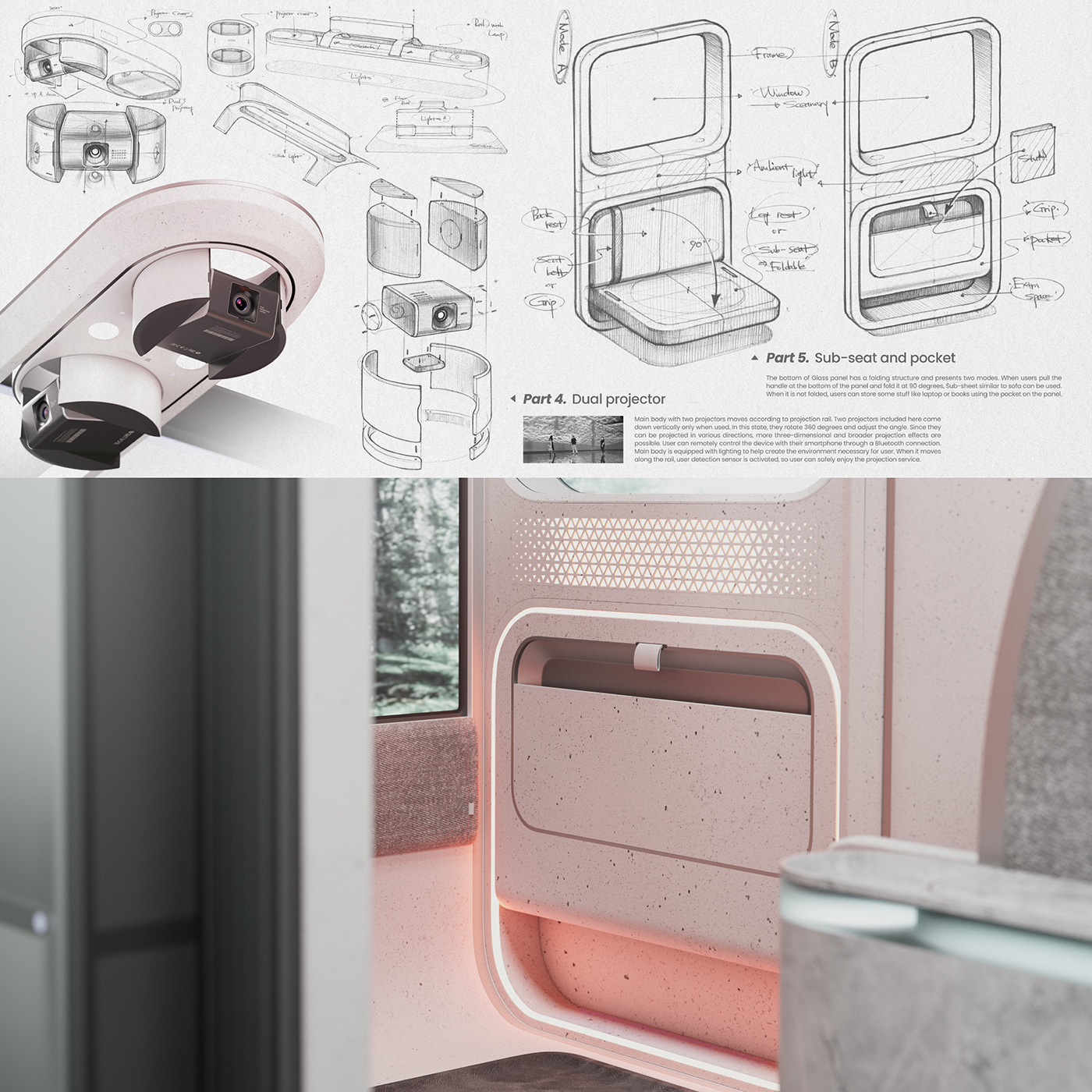 automobile，Mobility design，conceptual design，Automobile design，Car space，Automotive interior，bus，