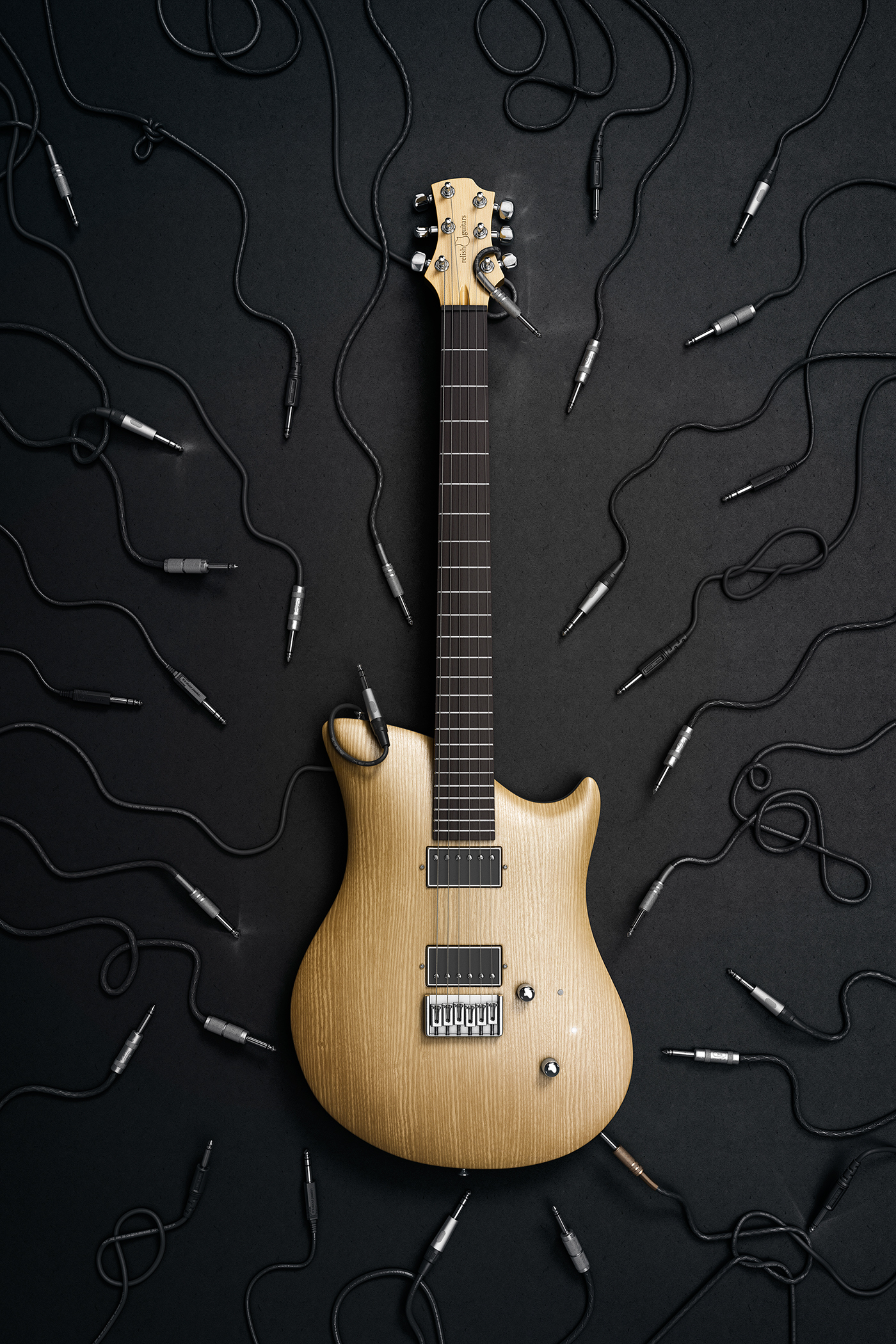 modeling，guitar，exquisite，