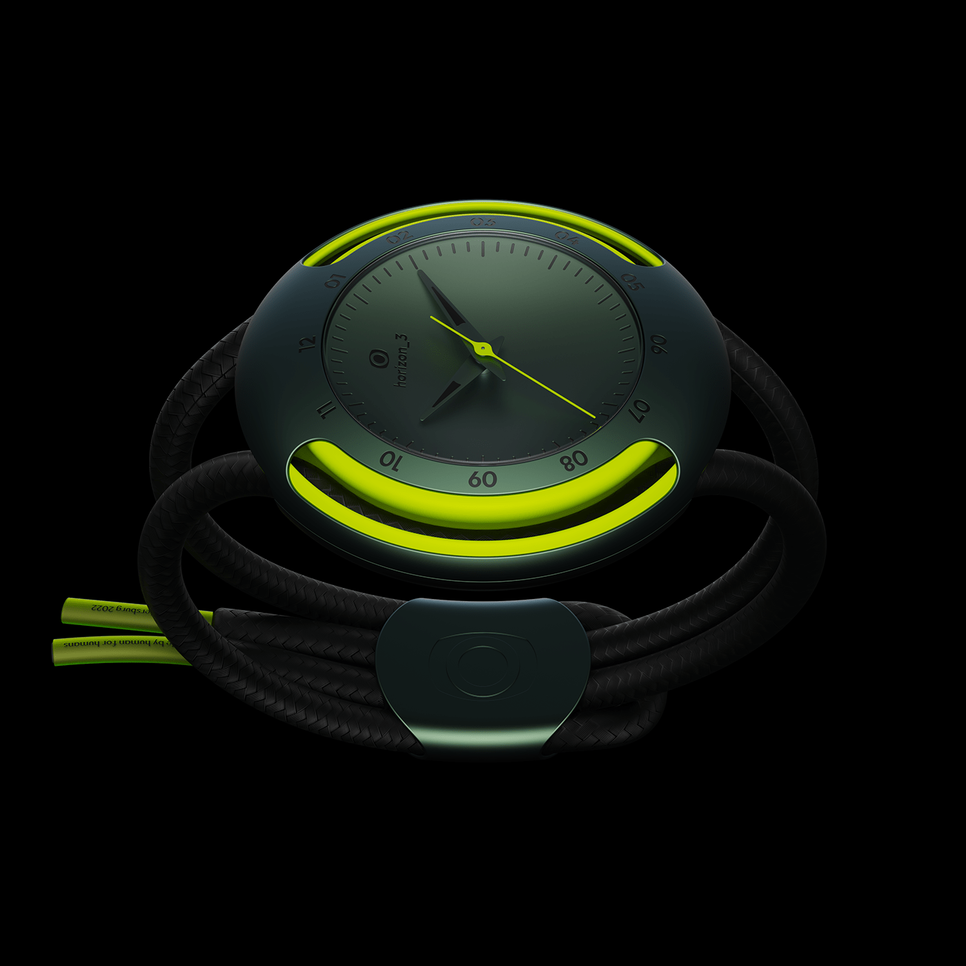 Wrist watch，fluorescent color，Simplicity，