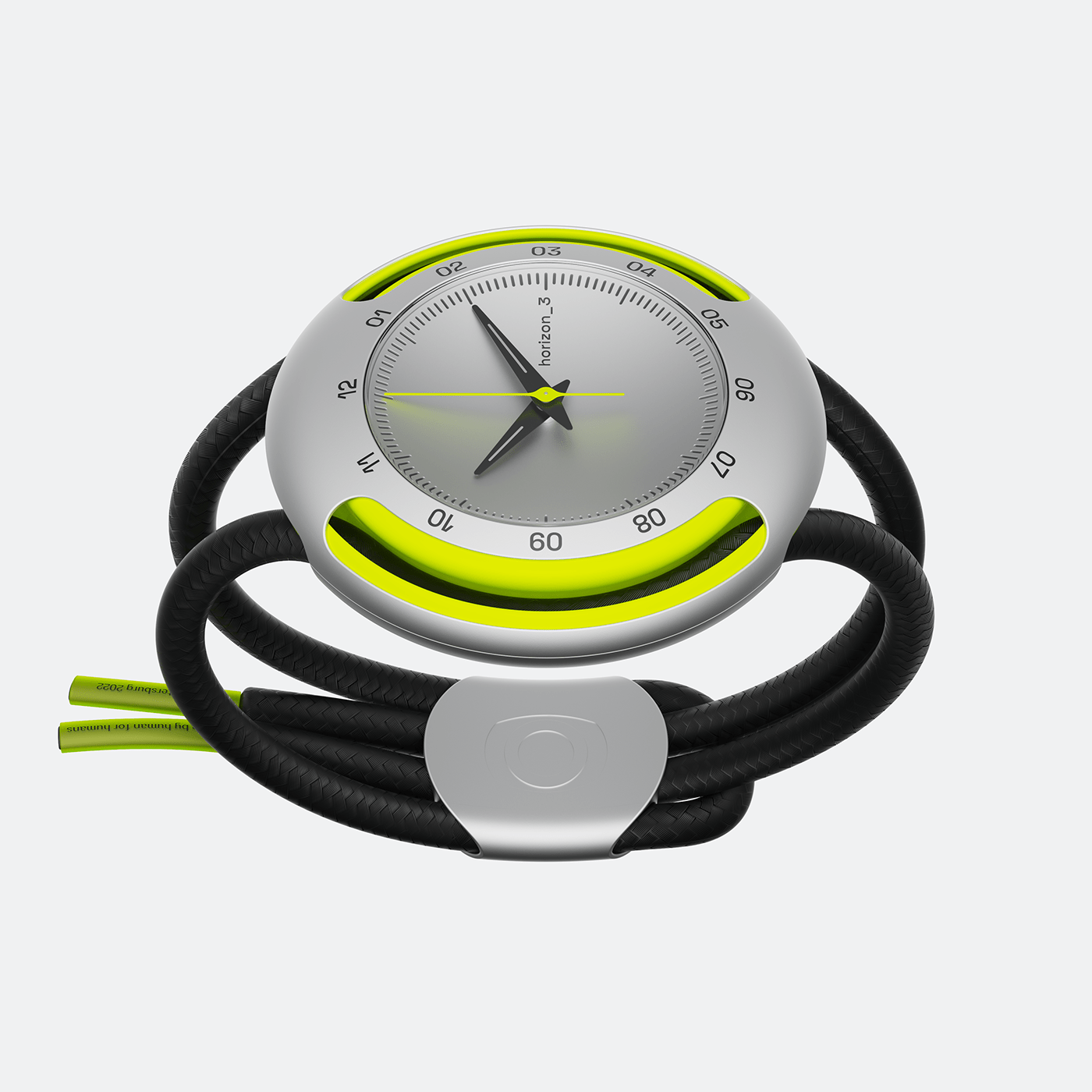 Wrist watch，fluorescent color，Simplicity，