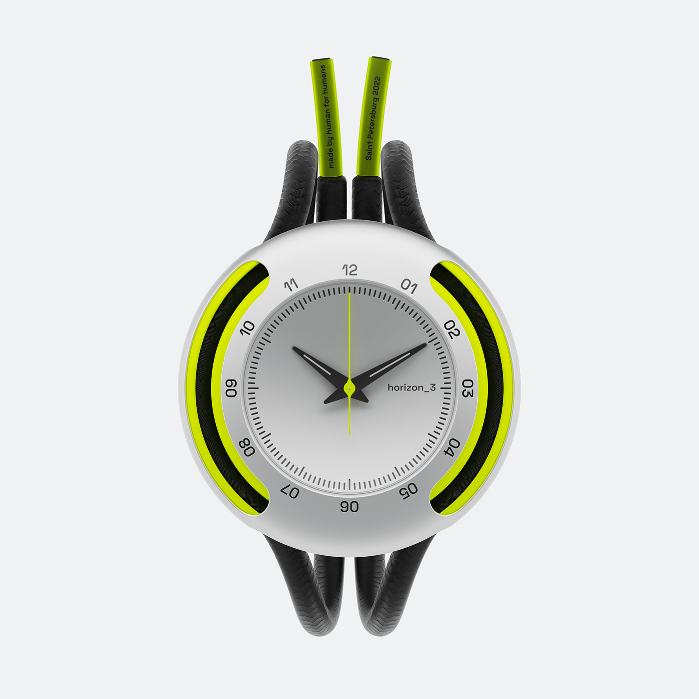 Wrist watch，fluorescent color，Simplicity，