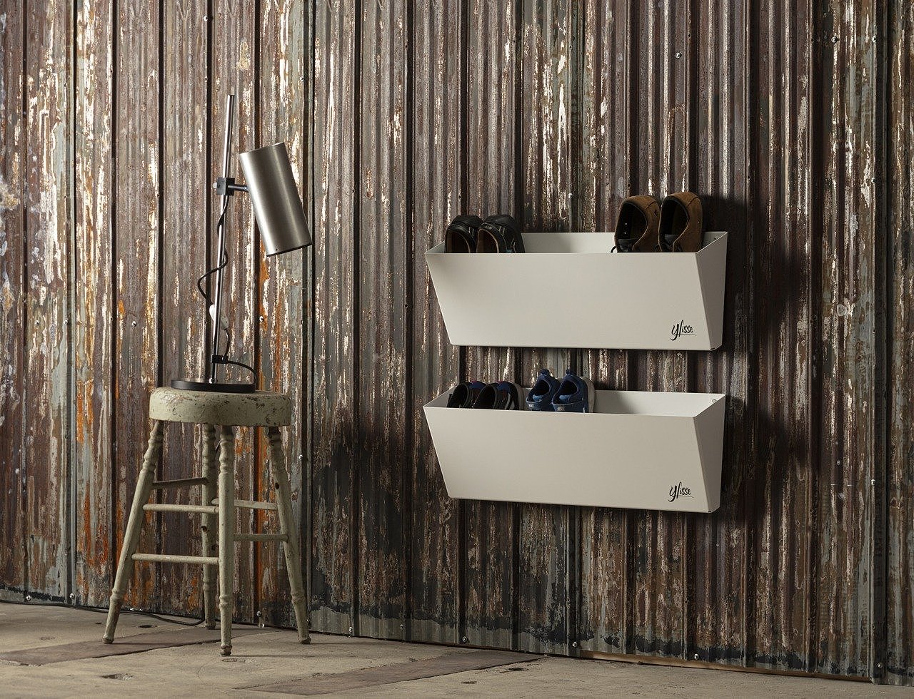 shoe rack，Wall mounted，Receive，