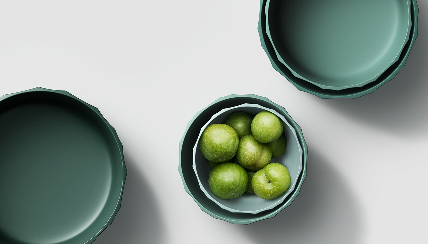 tableware，Accumulation，colour，