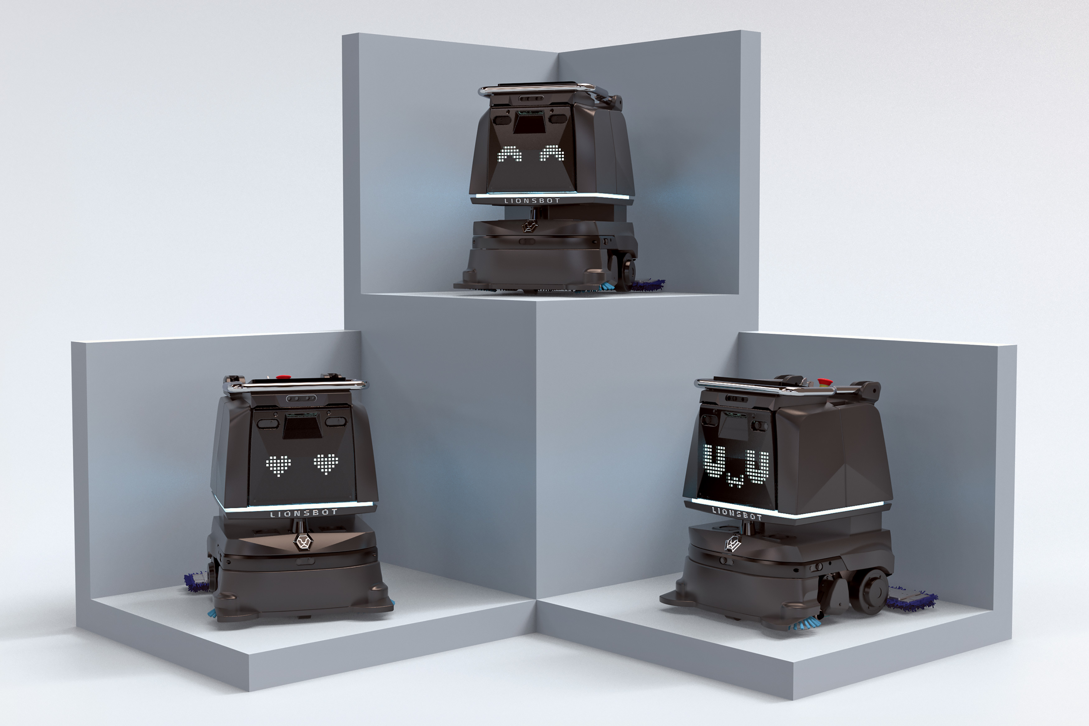 2022 Red Dot Design Concept Award，Tools and robots，Tools & Robotics，Cleaning robot，Mopping robot，