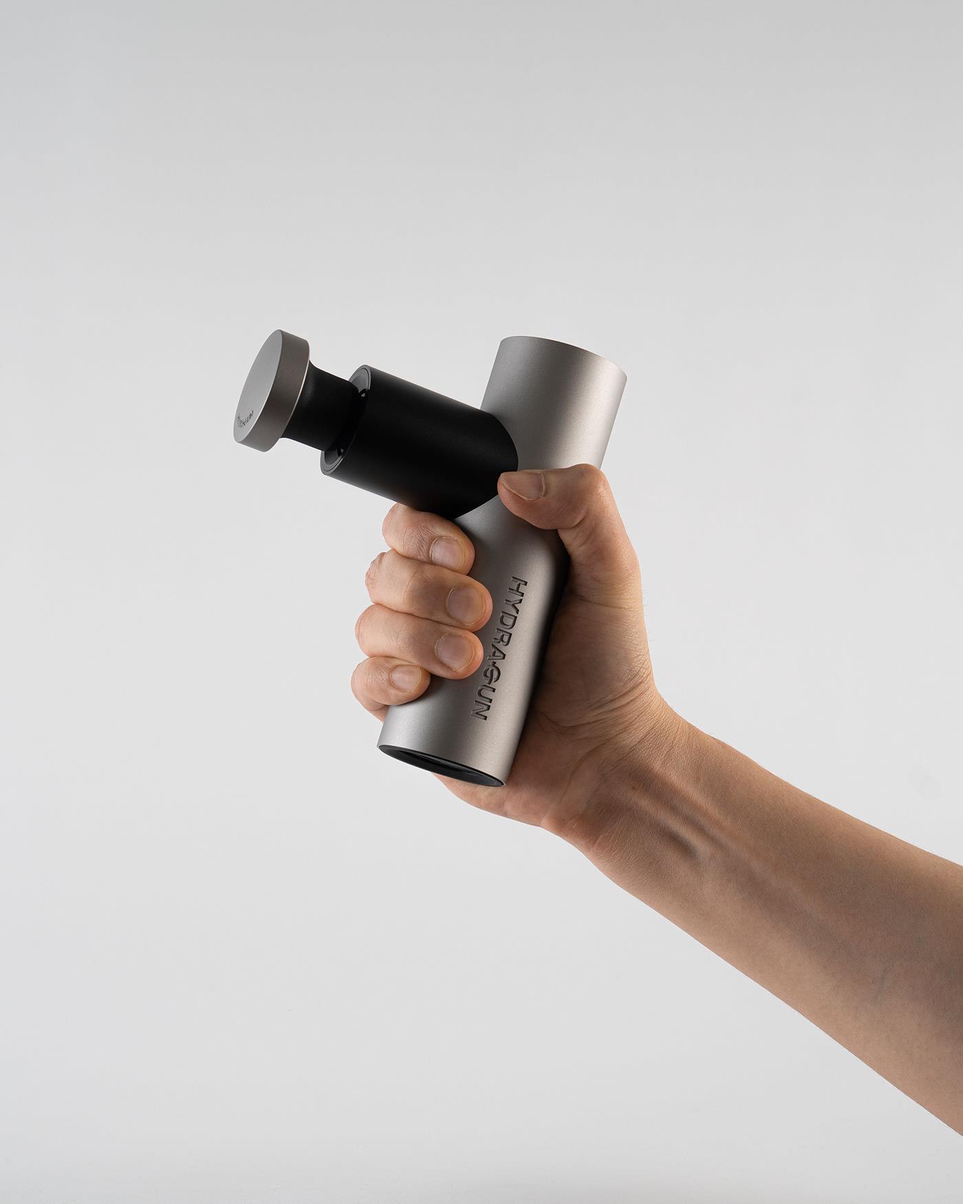 Massage gun，product design，Delicate，Appearance design，ATOM，