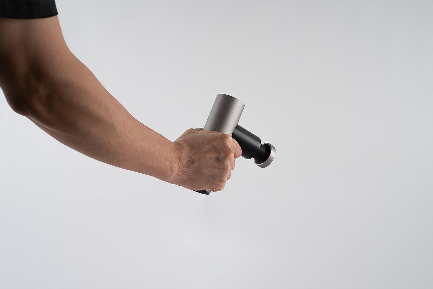 Massage gun，product design，Delicate，Appearance design，ATOM，