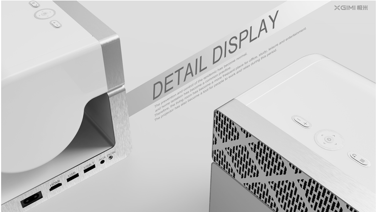 industrial design，product design，Projector design，sample reels，