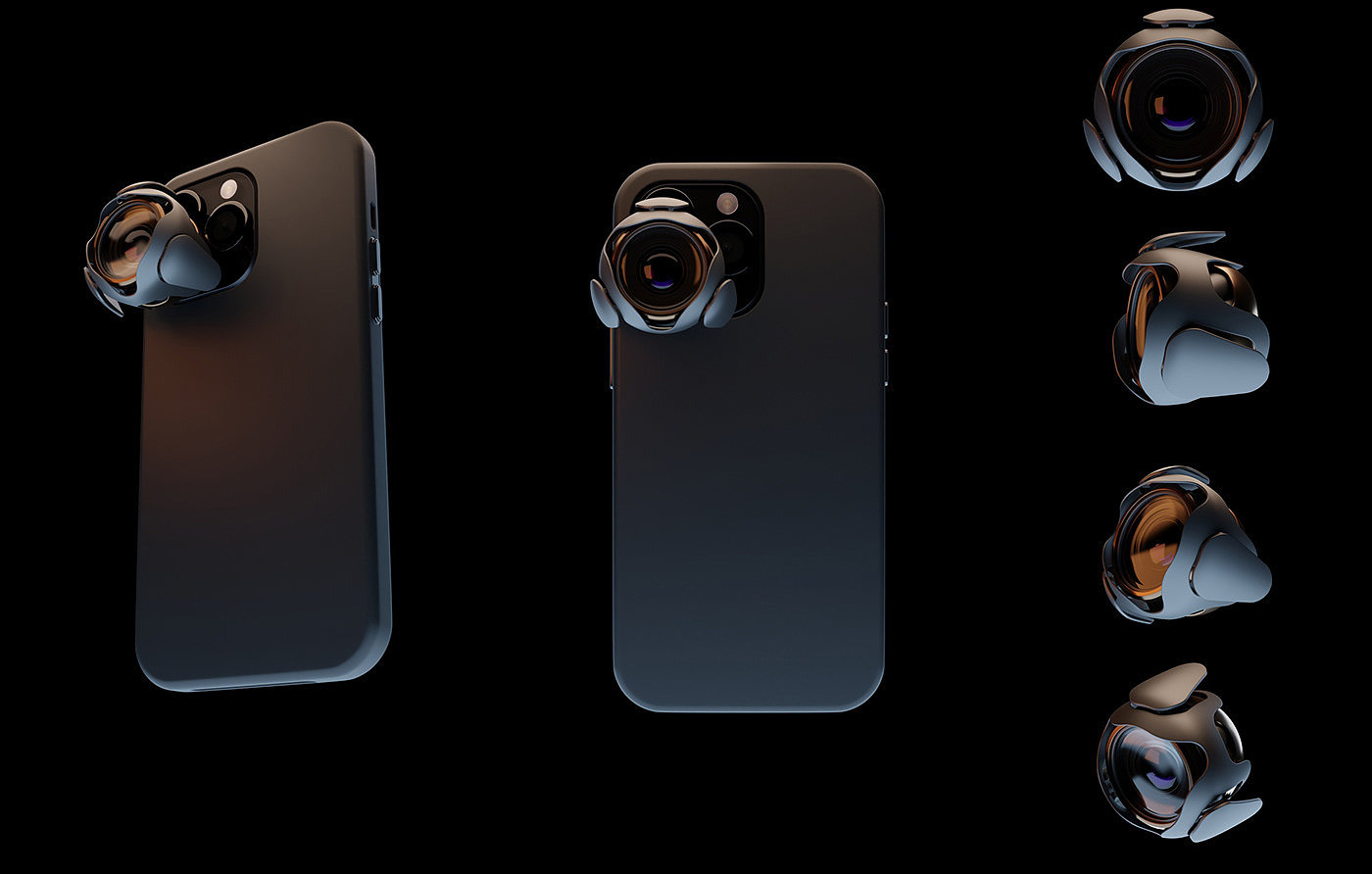 product design，Appearance design，Cool，industrial design，Mobile phone lens，