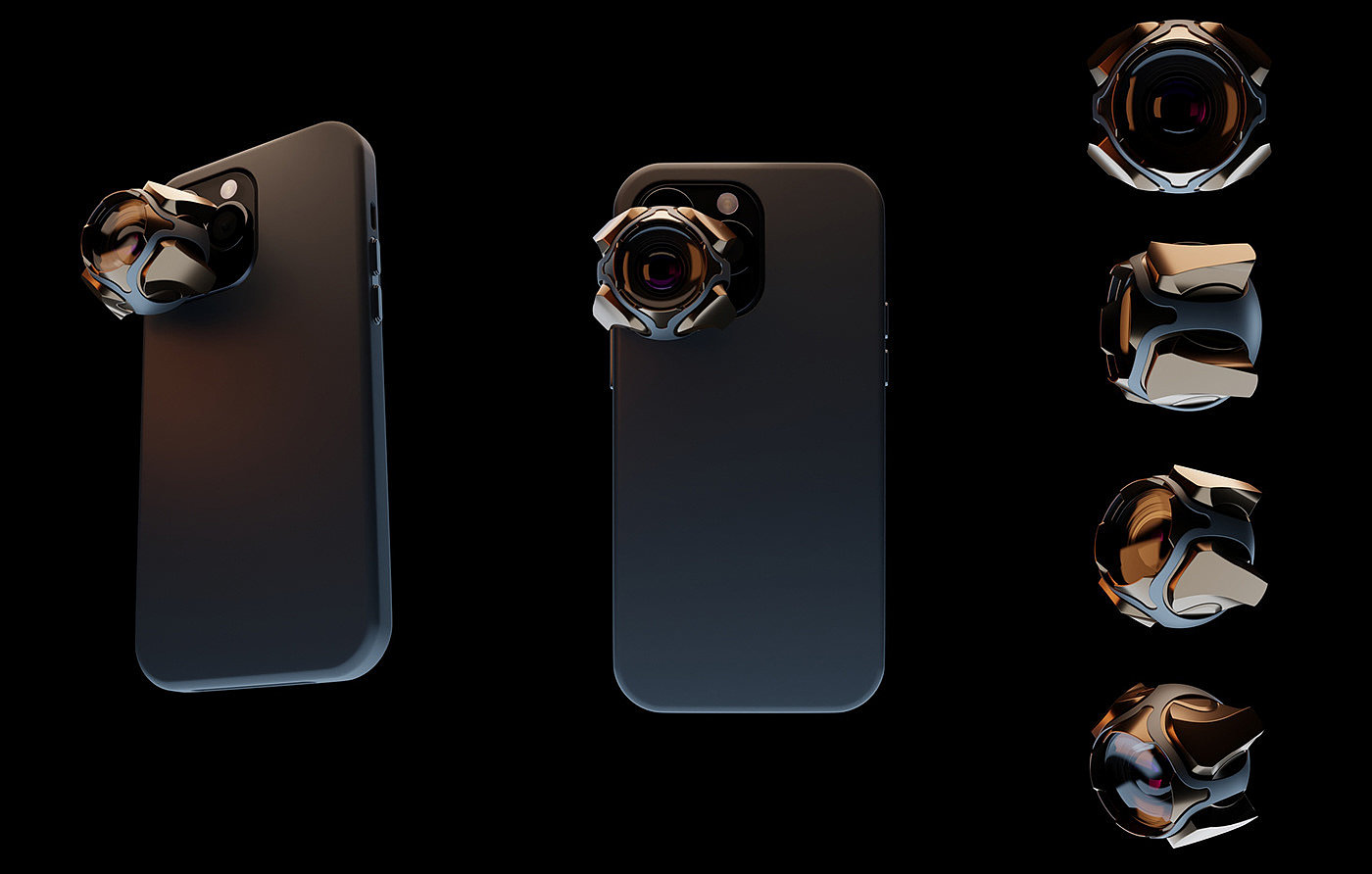 product design，Appearance design，Cool，industrial design，Mobile phone lens，