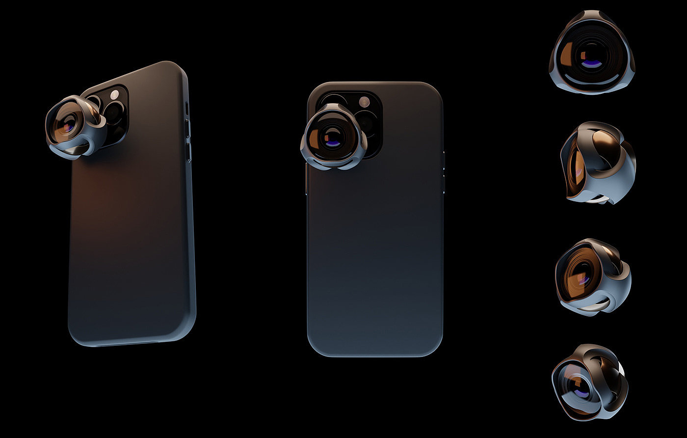 product design，Appearance design，Cool，industrial design，Mobile phone lens，