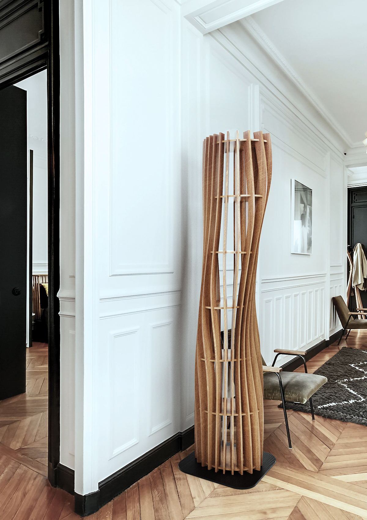 rouah，Storage rack，furniture，product design，