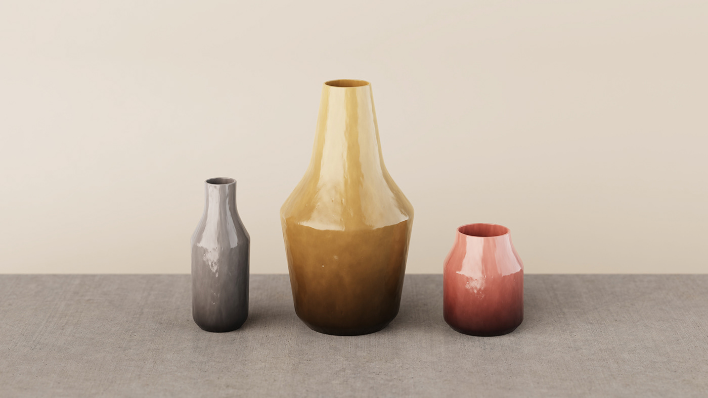 product design，Appearance design，ceramics，vase，
