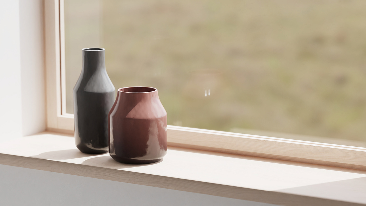 product design，Appearance design，ceramics，vase，