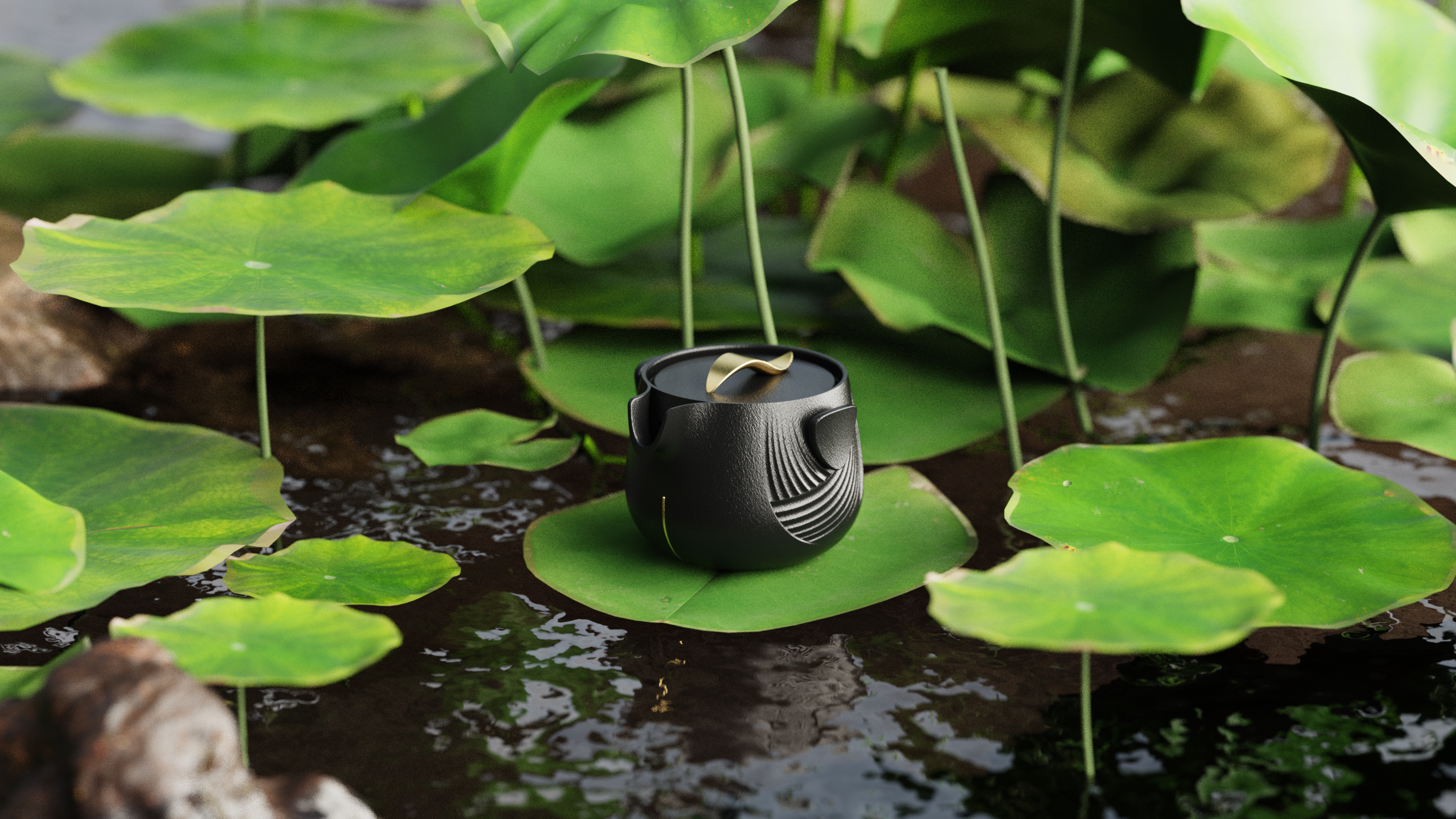 Cultural creation，gift，Design，tea set，