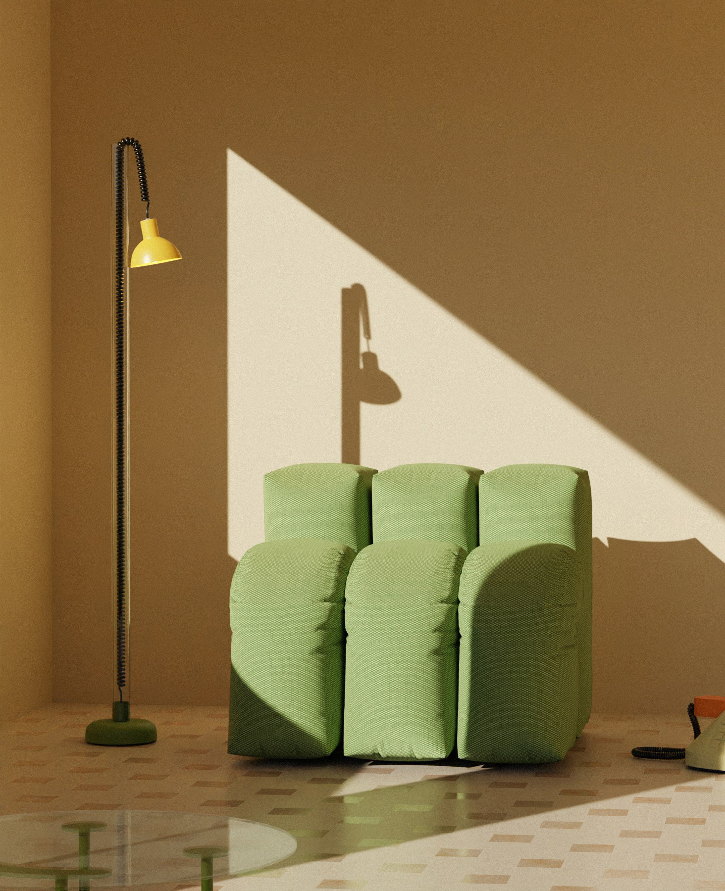 Floor lamp，Lamp design，Lighting design，