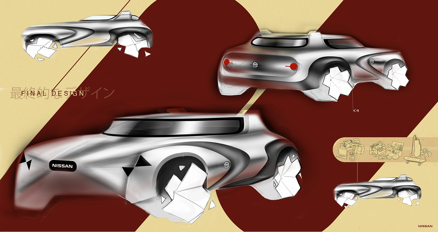 Reprint，automobile，conceptual design，For women，