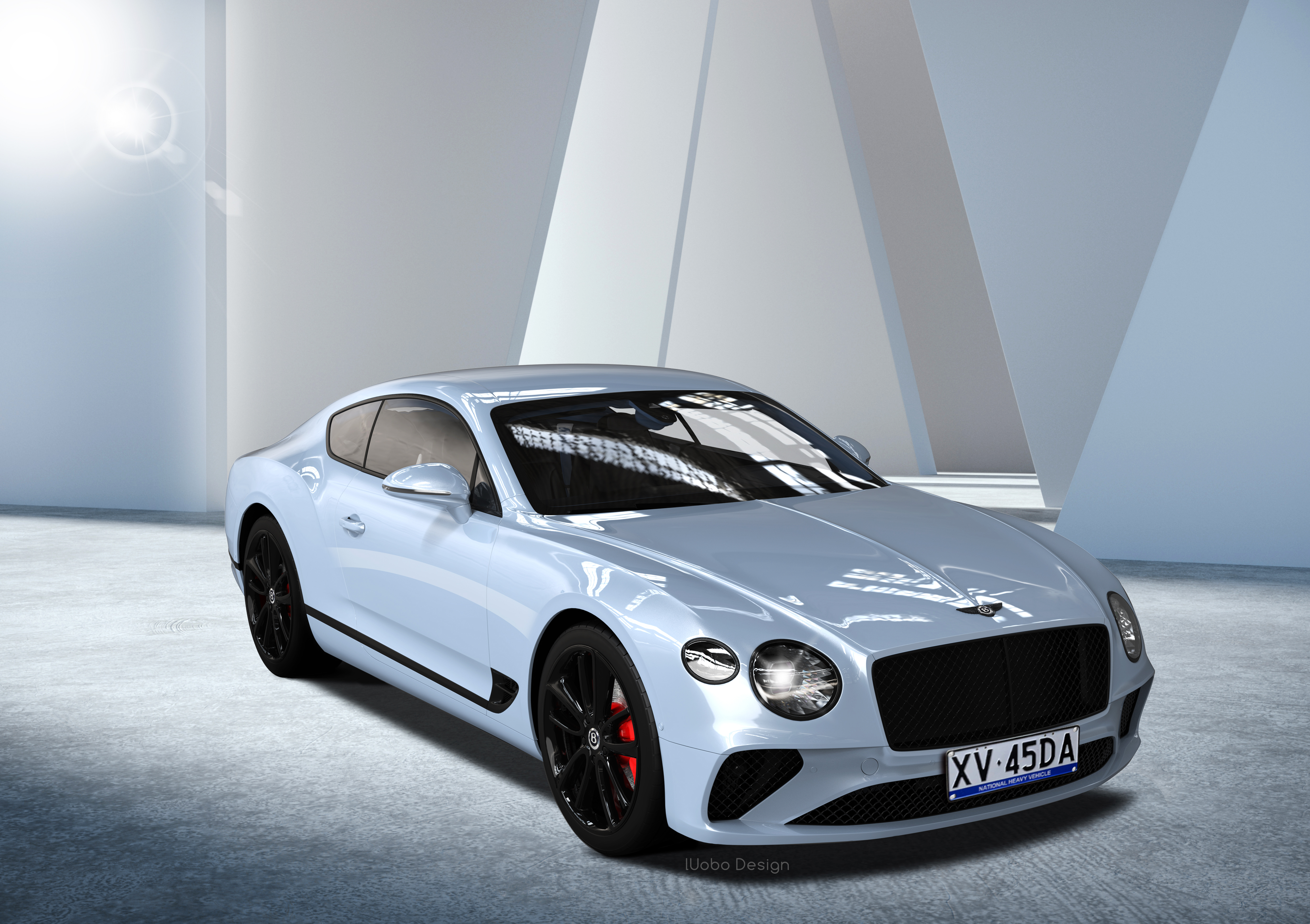 Car rendering，