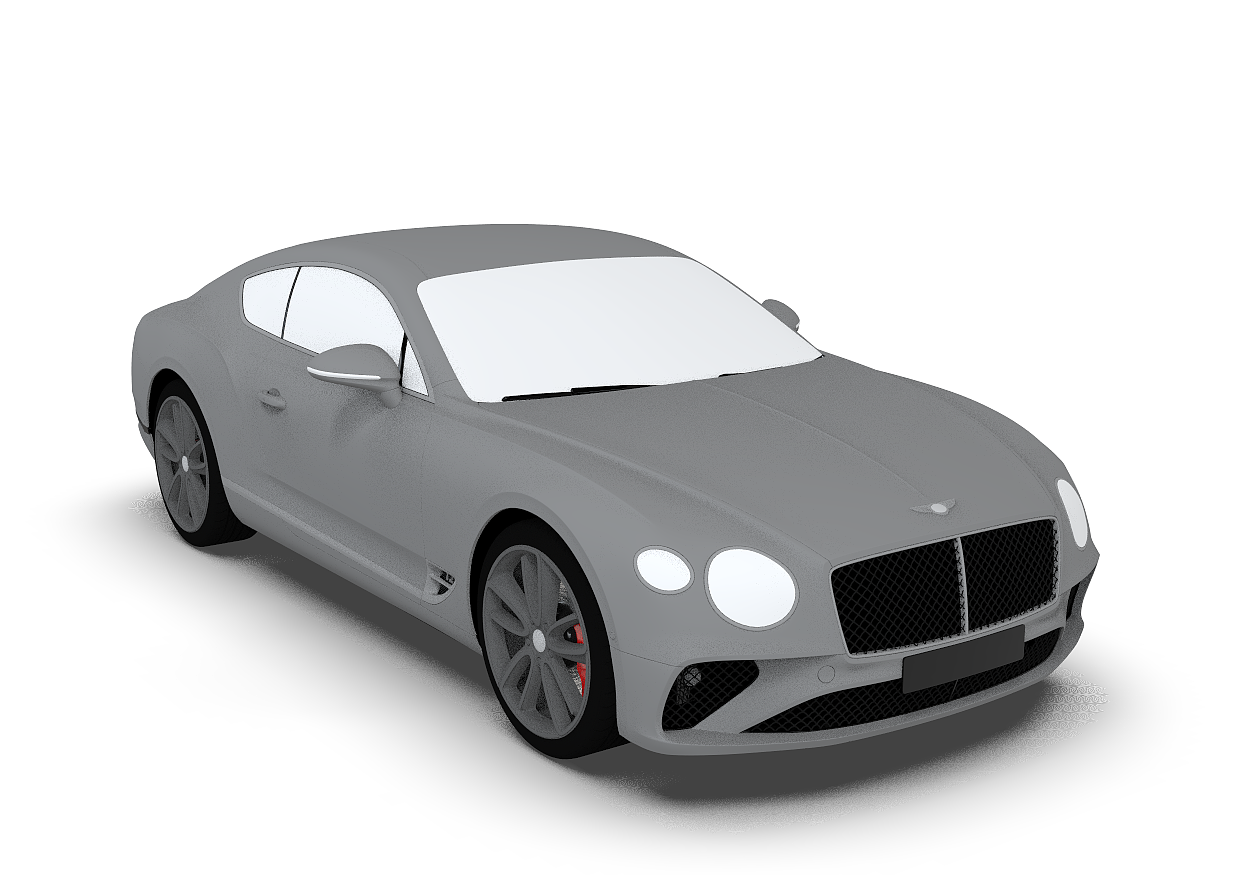 Car rendering，