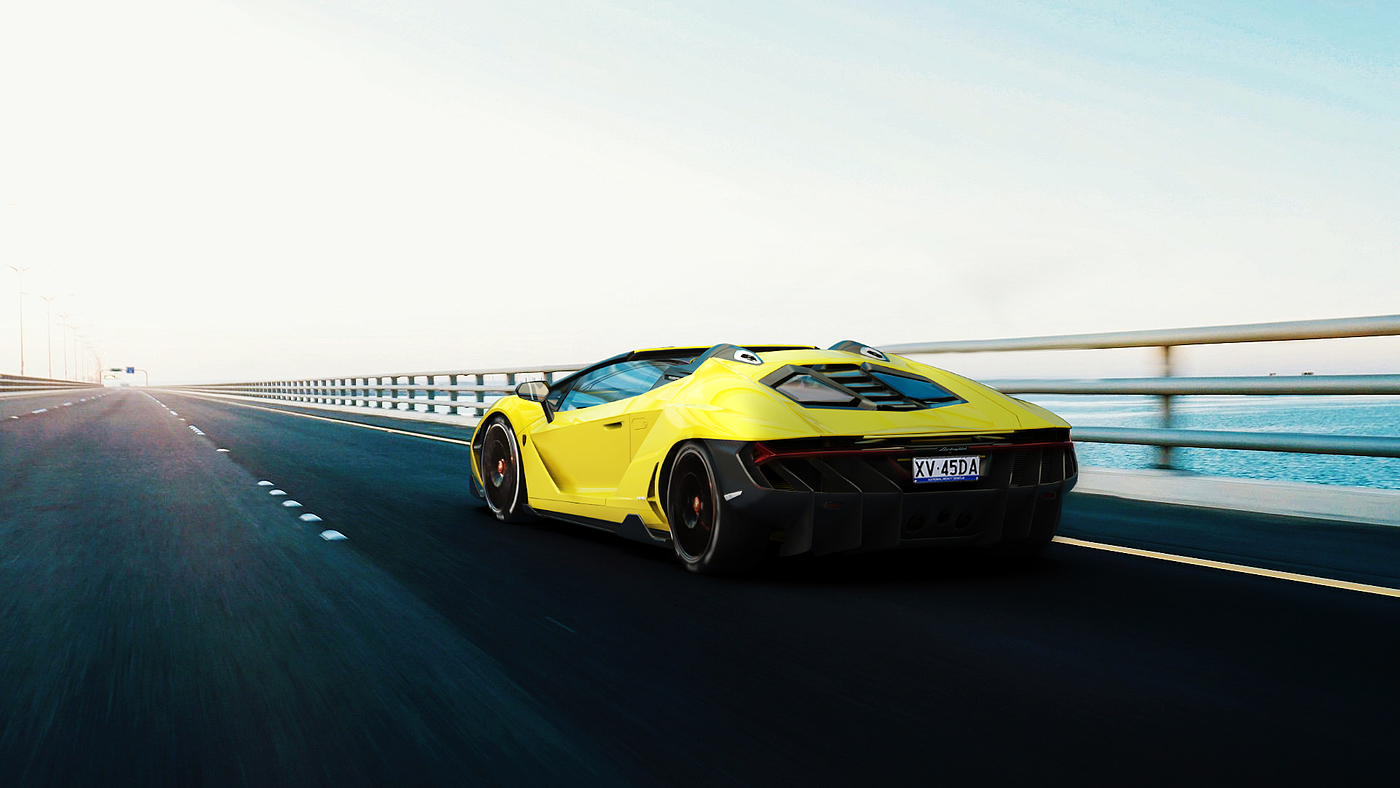 Car rendering，