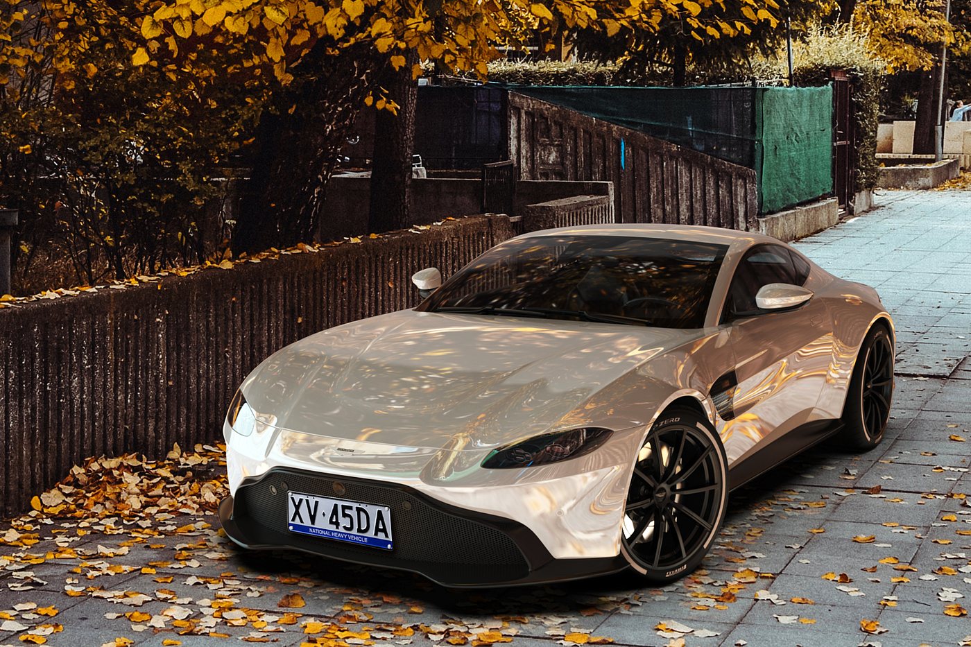 Car rendering，