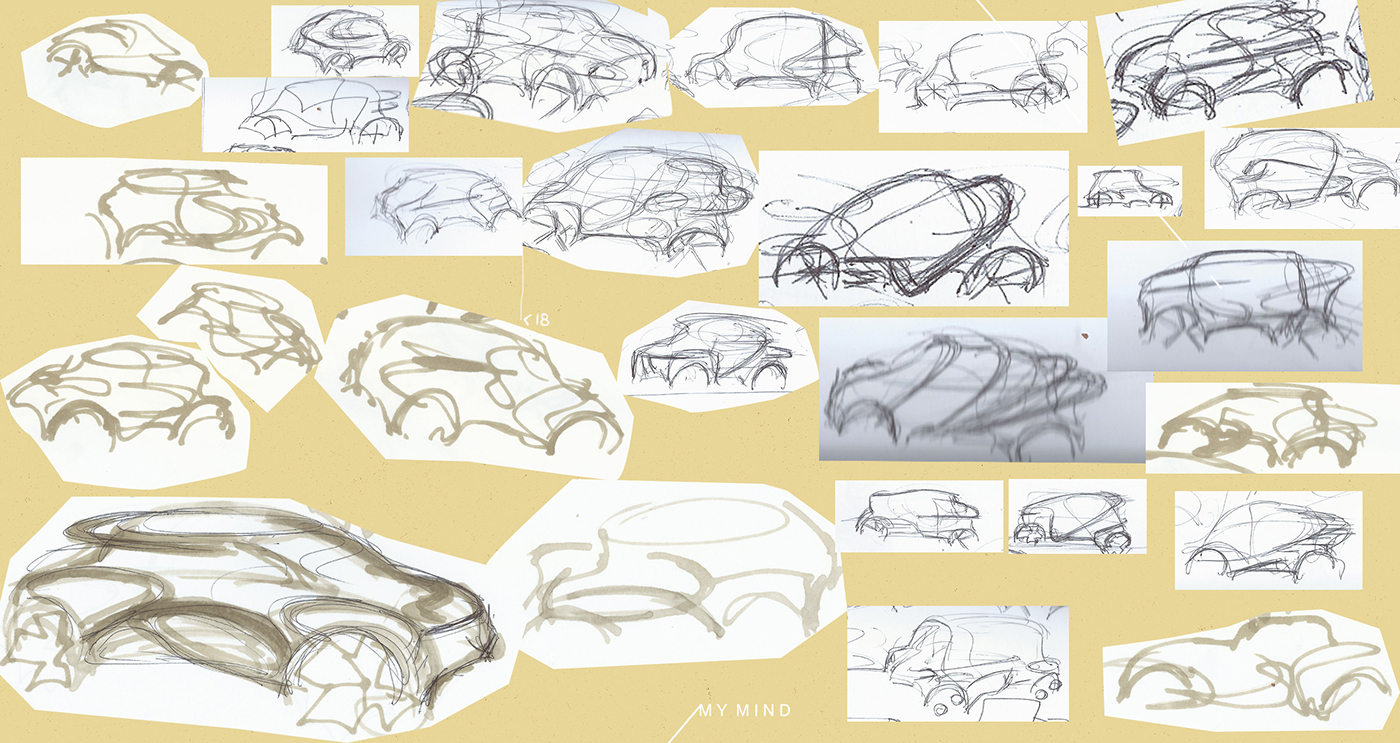 Reprint，automobile，conceptual design，For women，