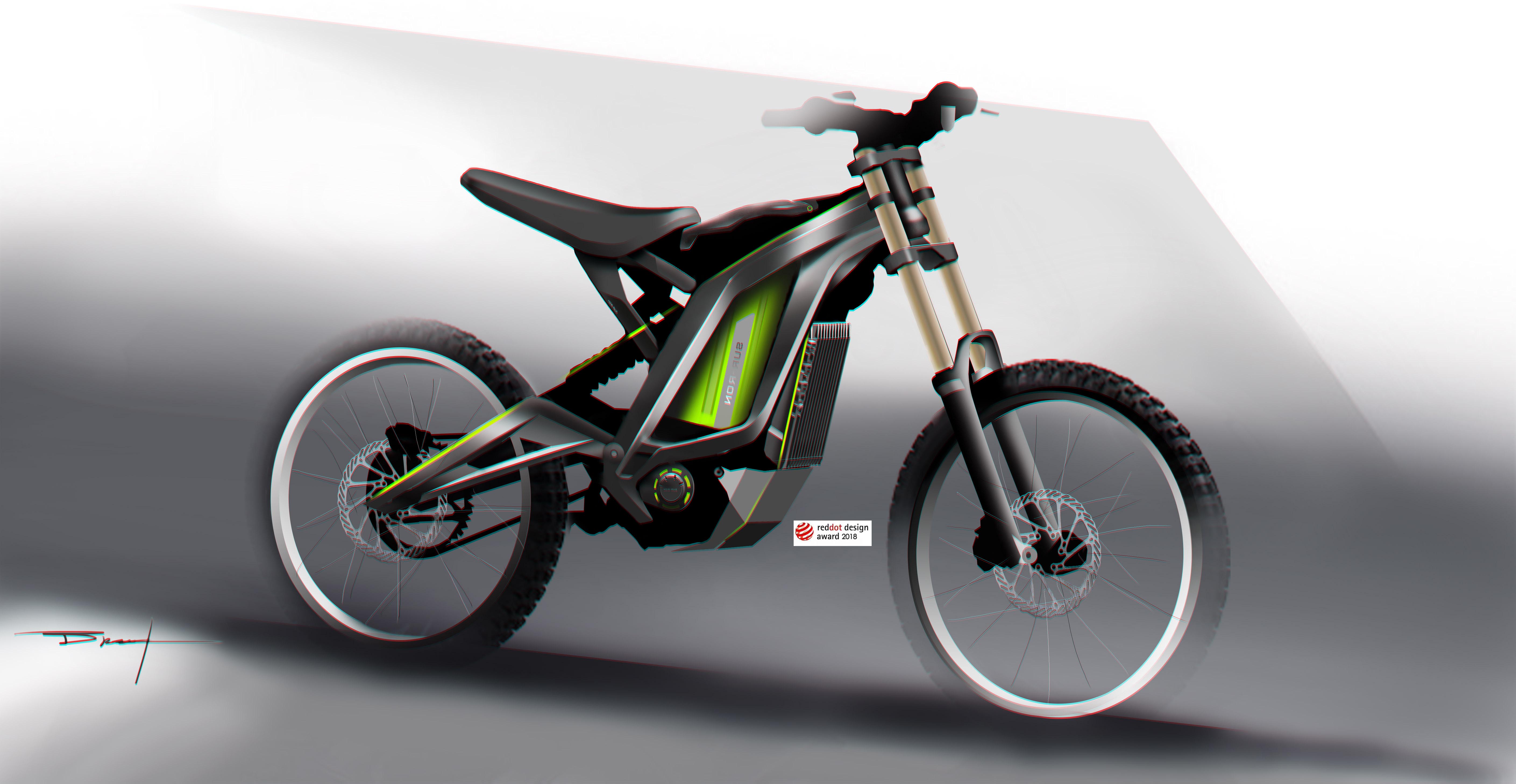 2018 red dot award，Bicycle，Speed drop，downhell，limit，outdoors，vehicle，conceptual design，Bruce Chen，Chen Sheng，