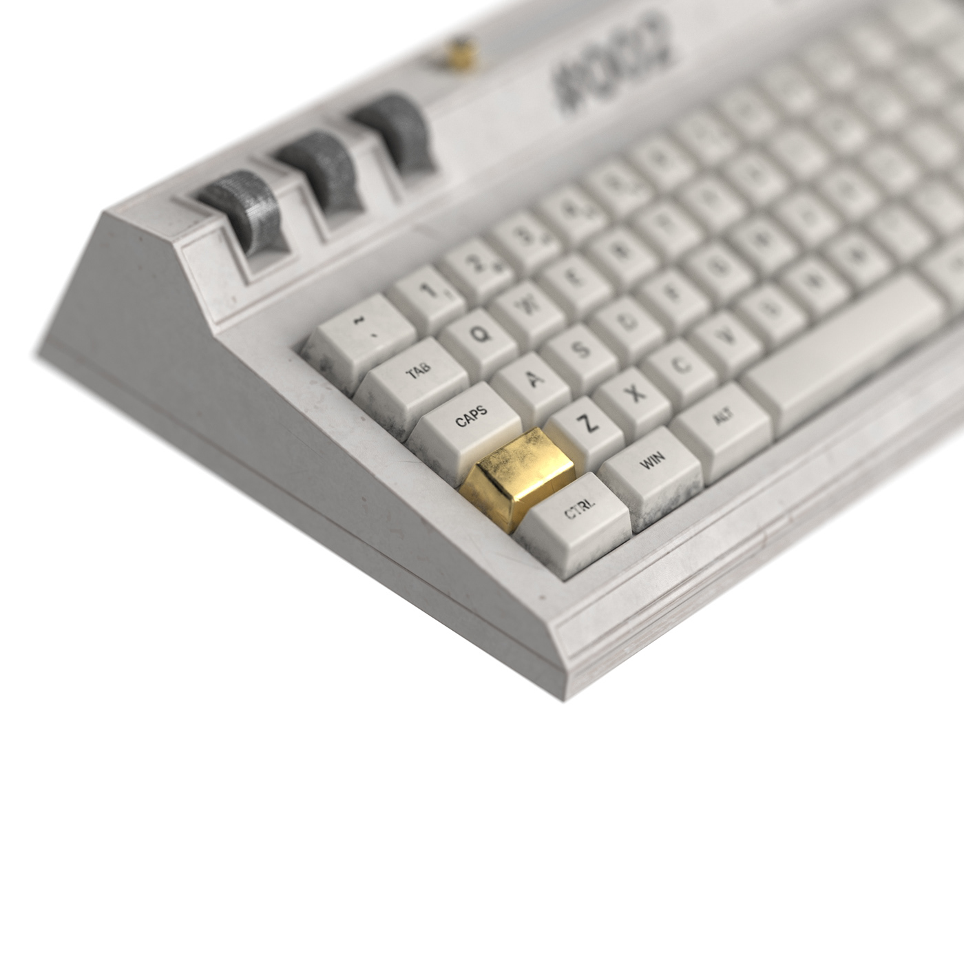 product design，industrial design，Computer animation，Key shots，keyshot，Rendering exercise，keyboard，controller，