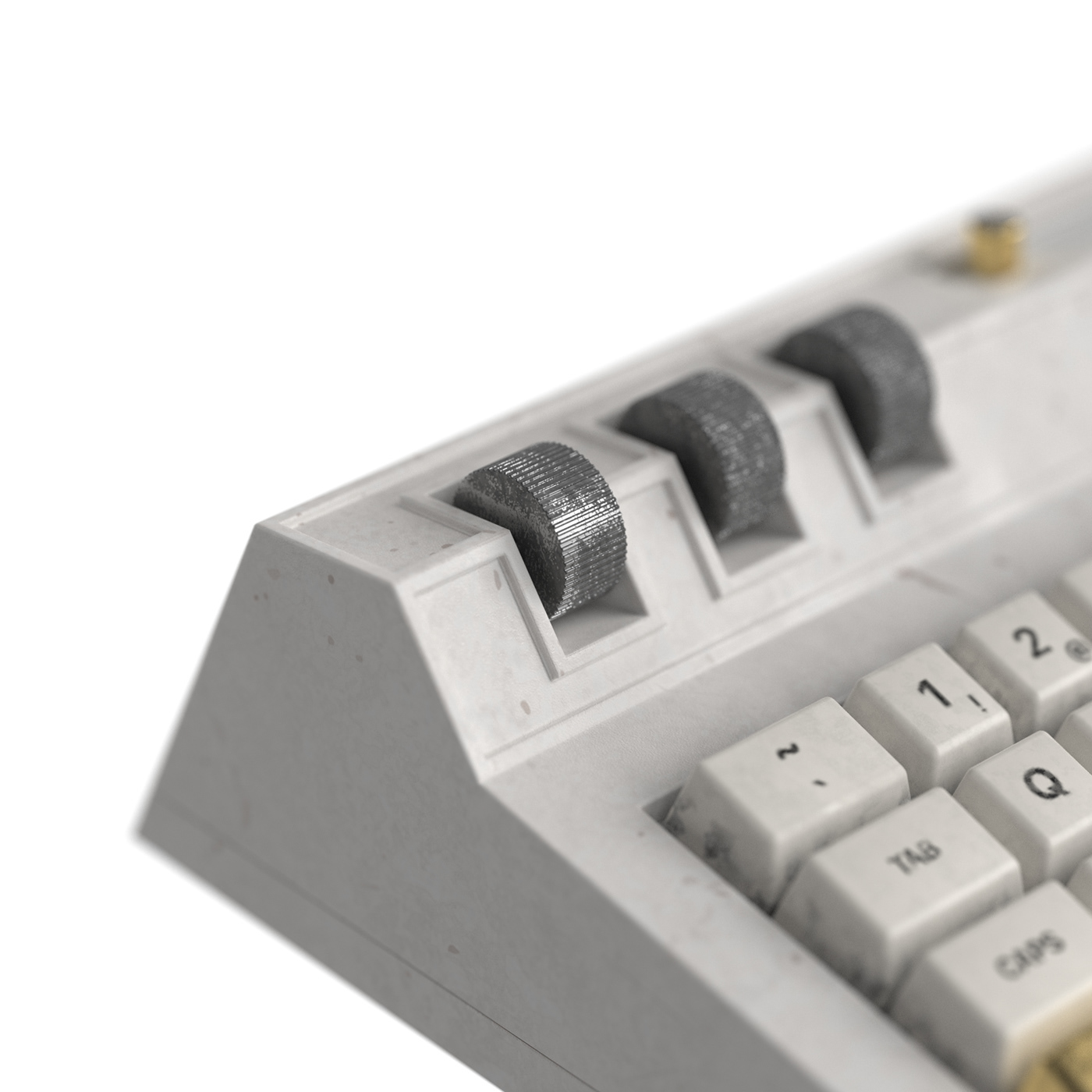 product design，industrial design，Computer animation，Key shots，keyshot，Rendering exercise，keyboard，controller，