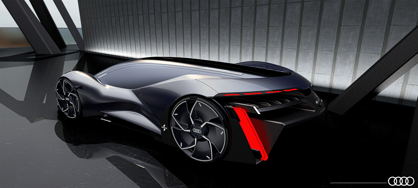 audi，concept，Appearance design，Cool，Automobile design，