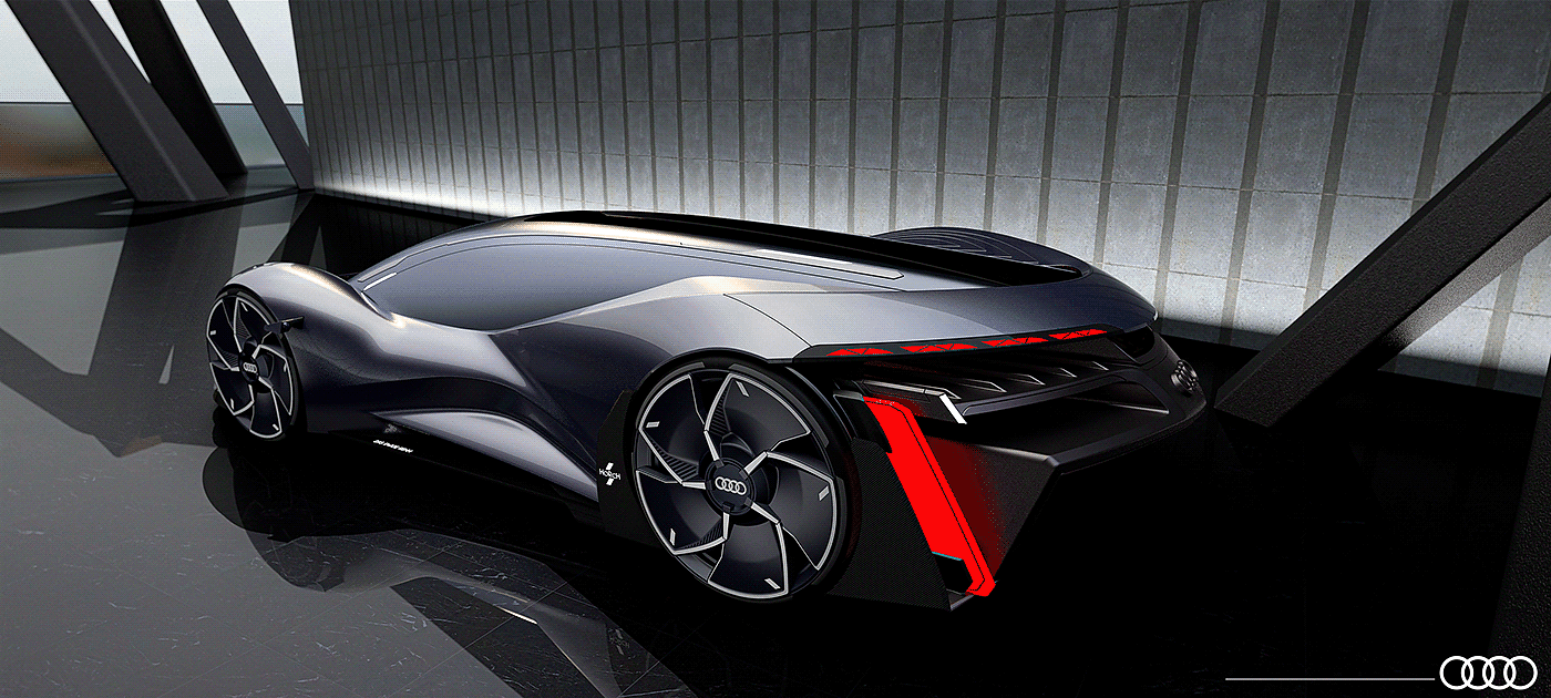 audi，concept，Appearance design，Cool，Automobile design，